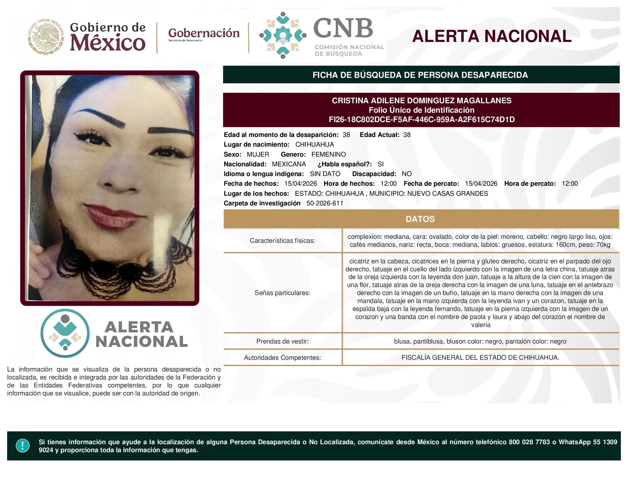 Cristina Adilene Dominguez Magallanes