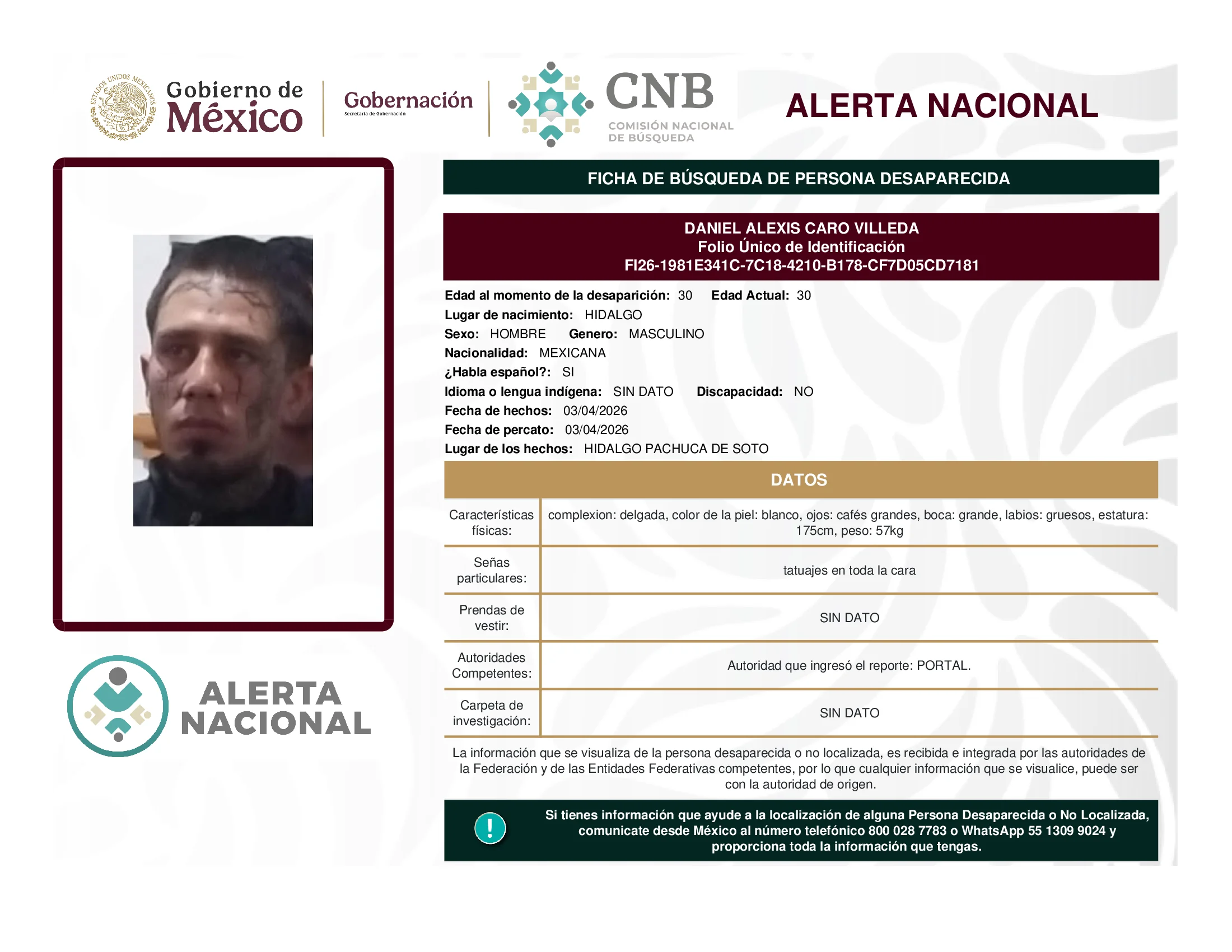 Daniel Alexis Caro Villeda