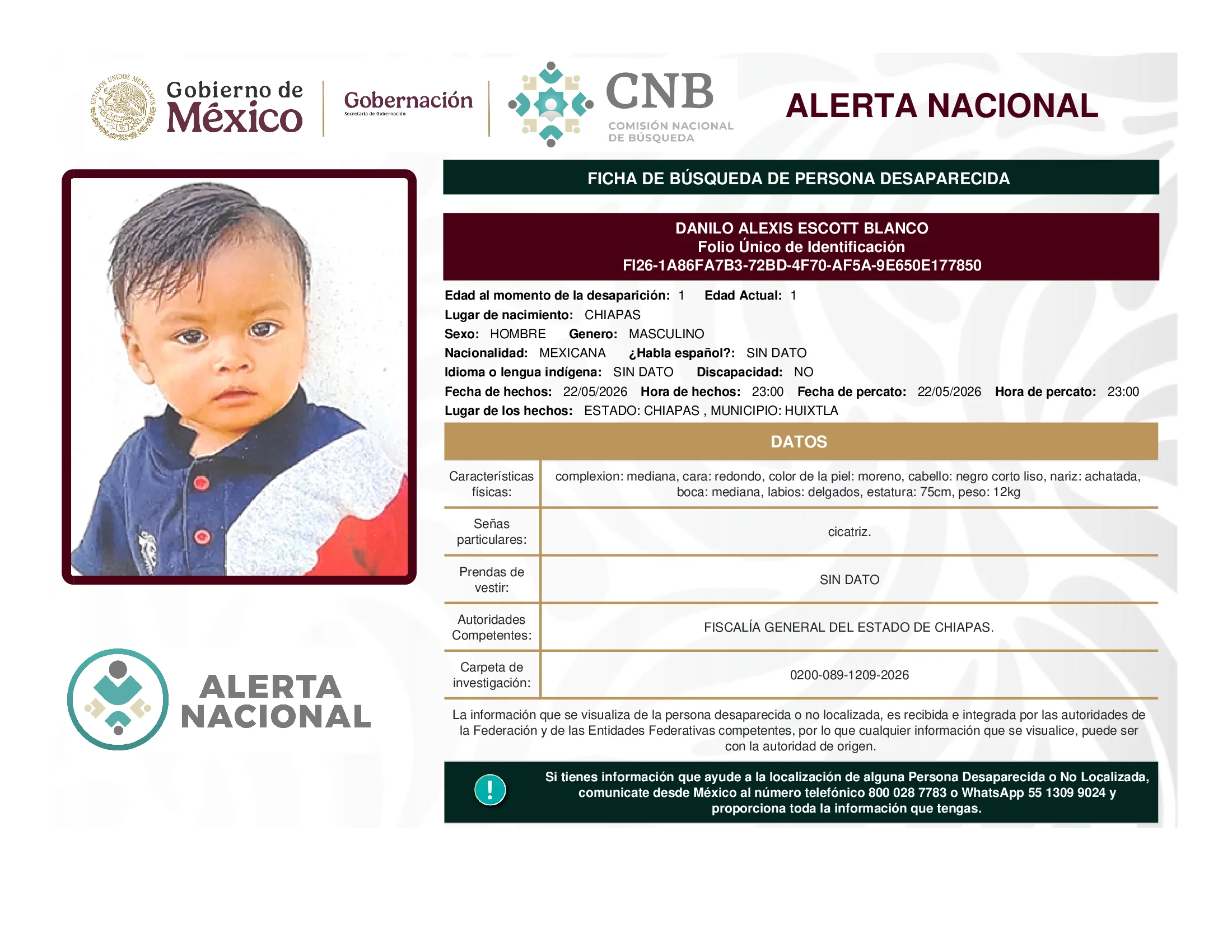Danilo Alexis Escott Blanco