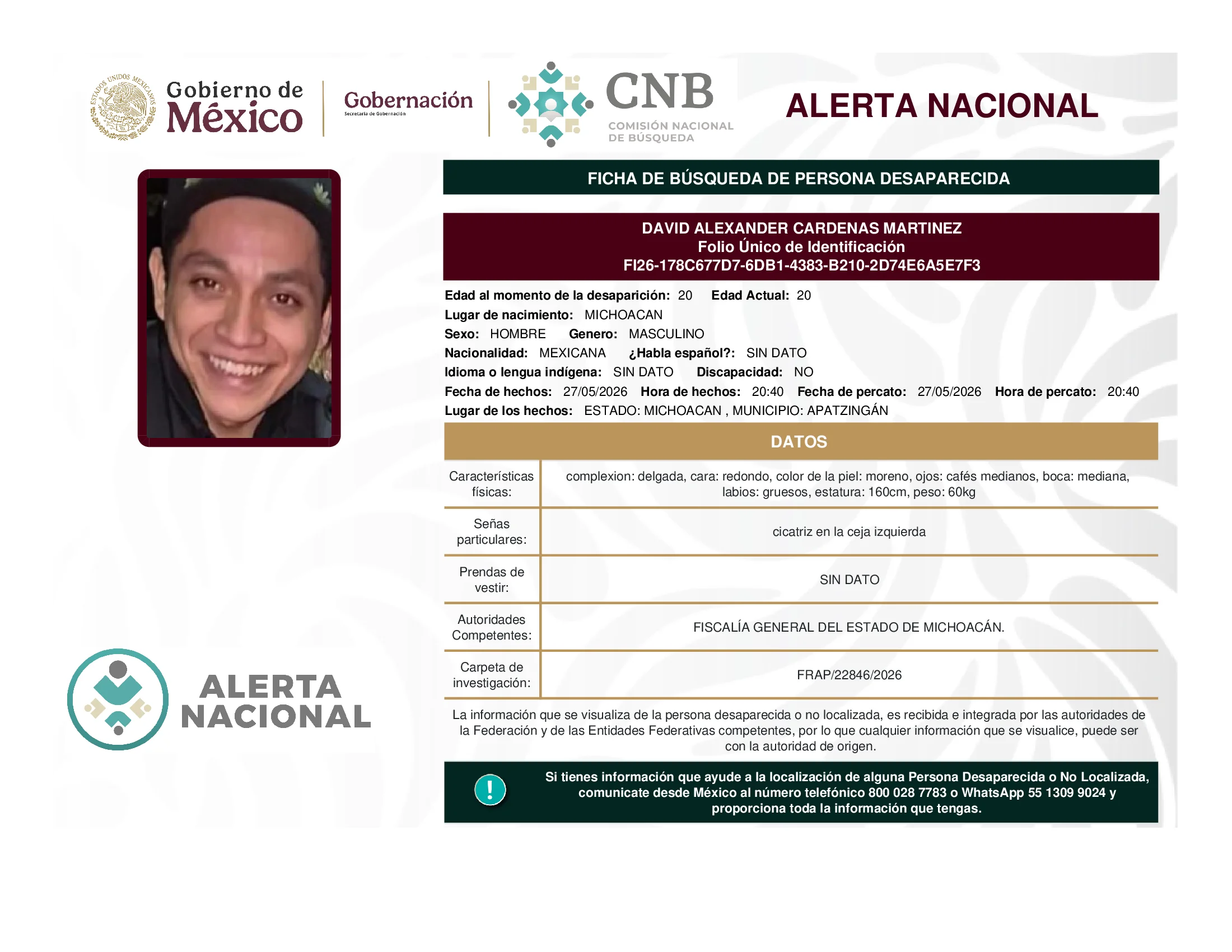 David Alexander Cardenas Martinez