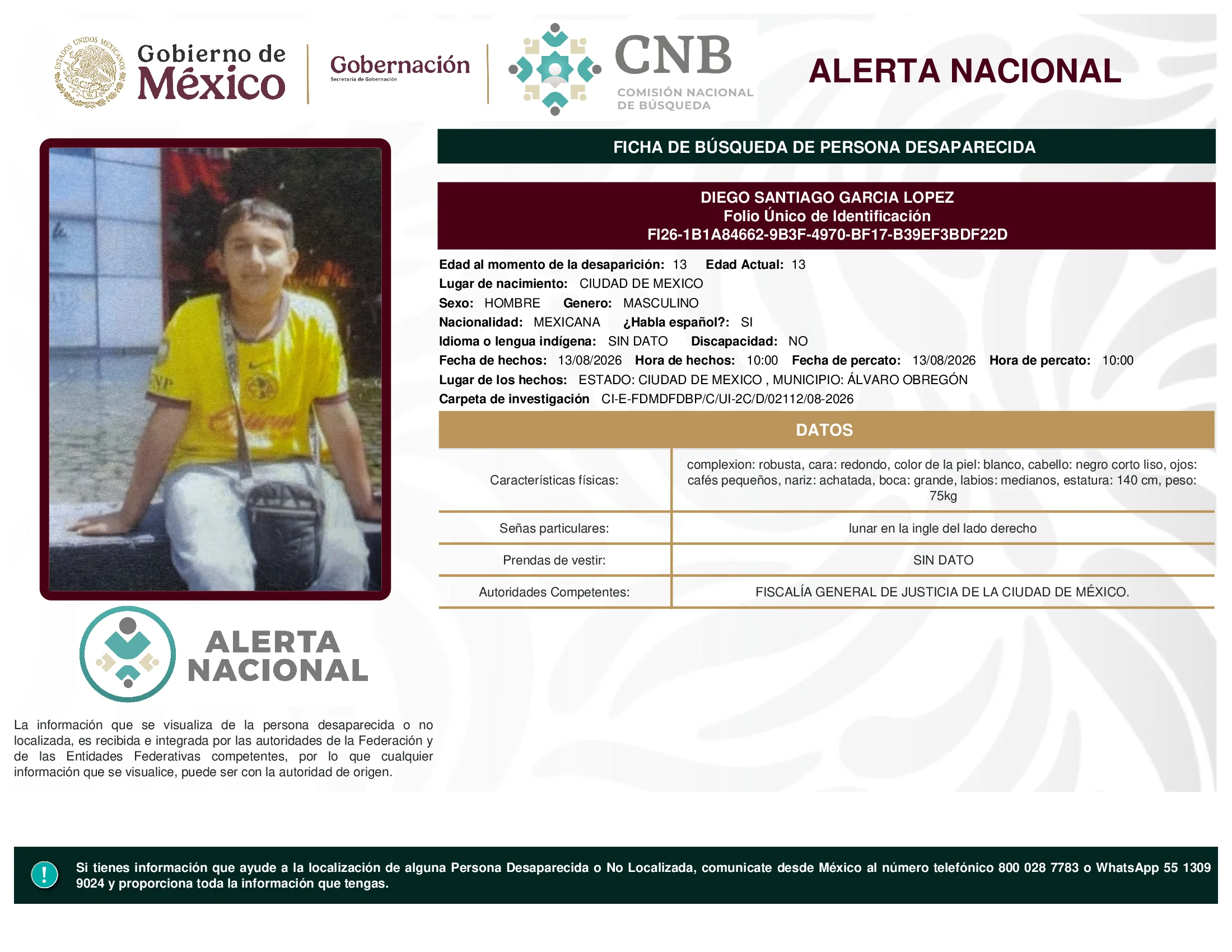 Diego Santiago Garcia Lopez