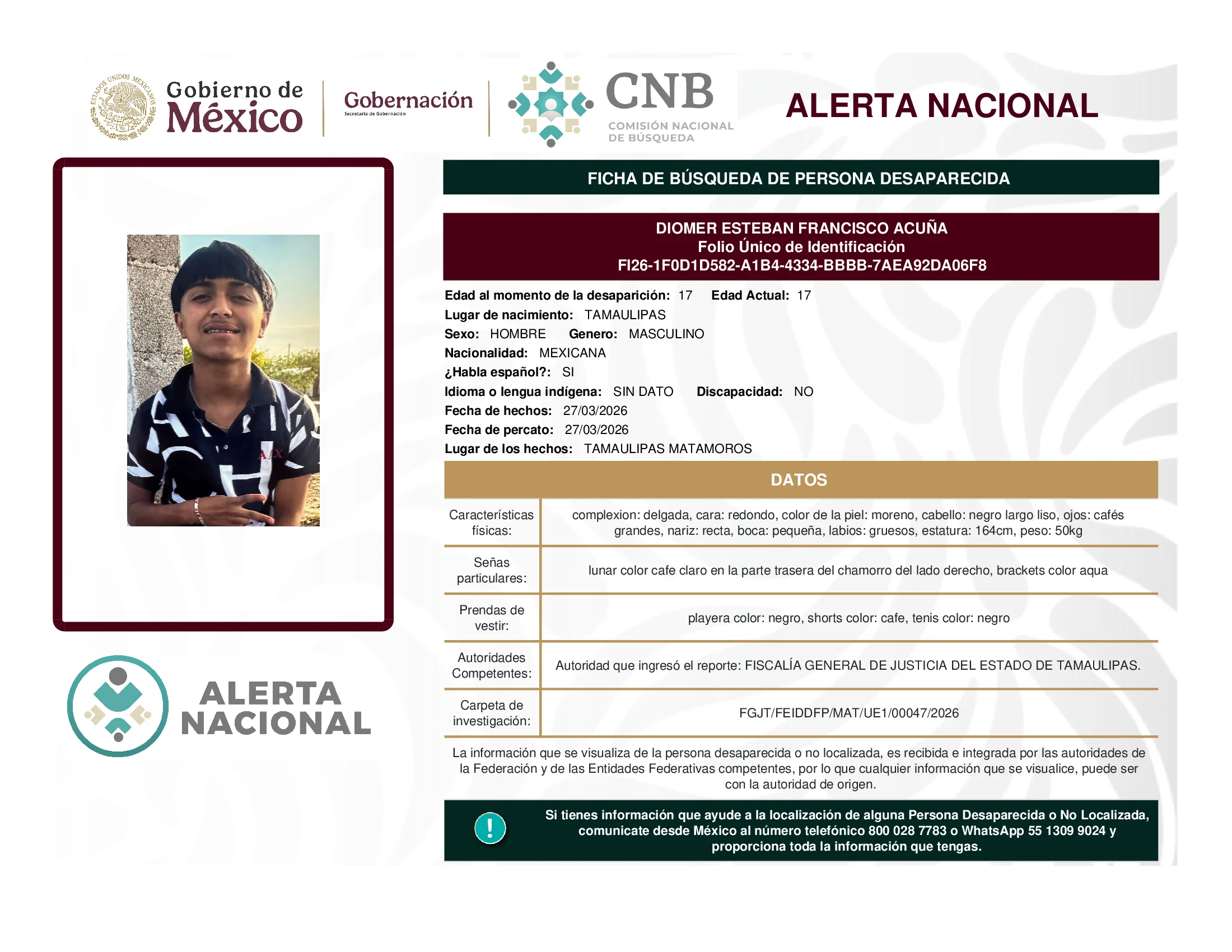 Diomer Esteban Francisco Acuña