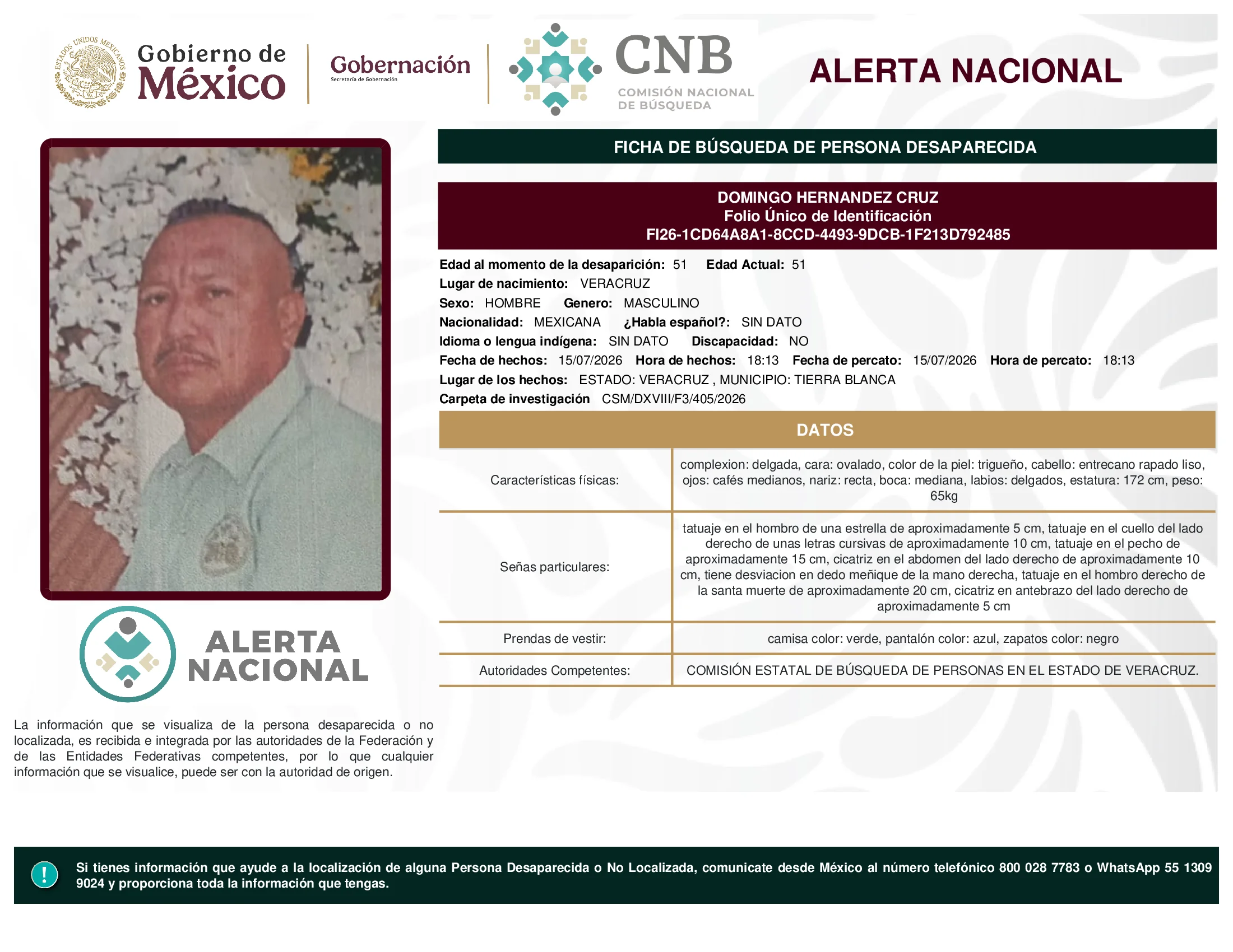Domingo Hernandez Cruz