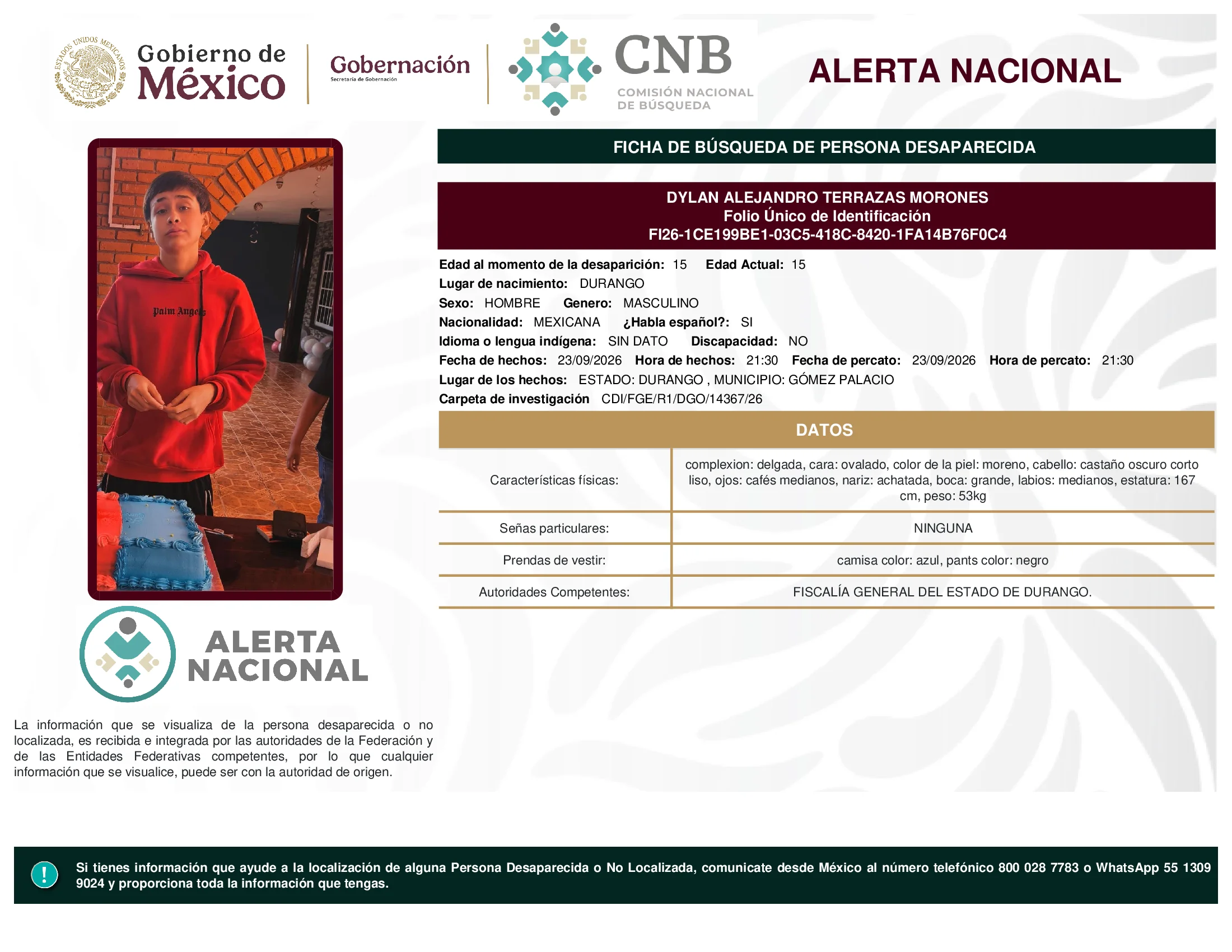 Dylan Alejandro Terrazas Morones