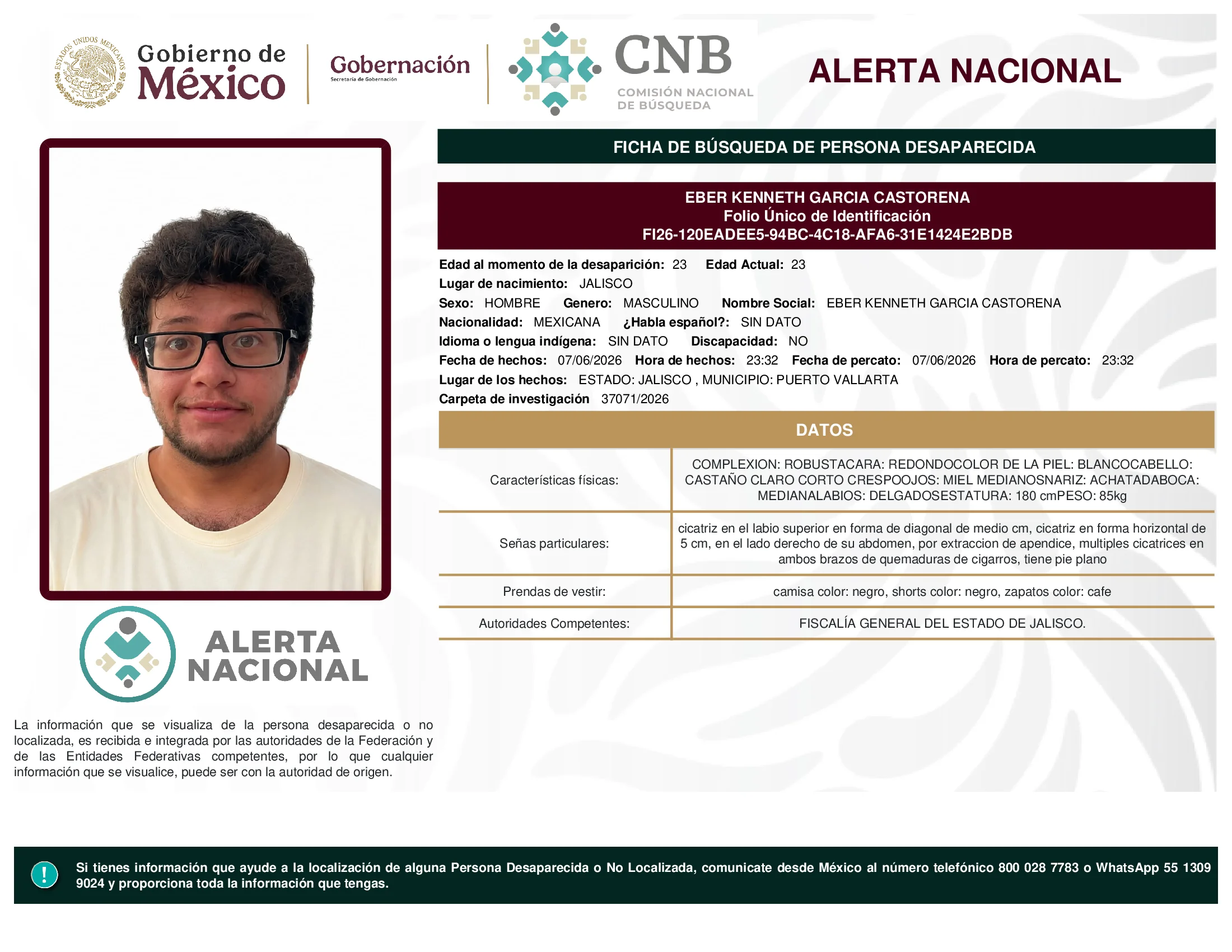 Eber Kenneth Garcia Castorena