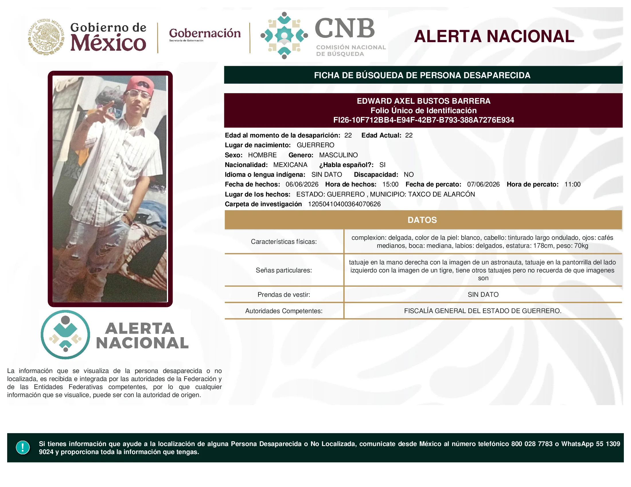 Edward Axel Bustos Barrera