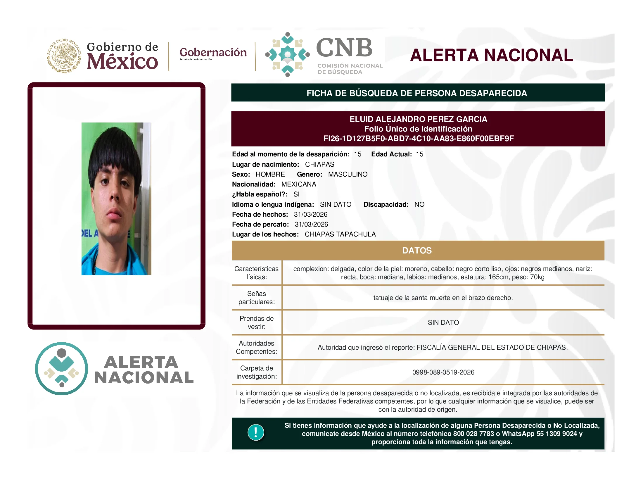 Eluid Alejandro Perez Garcia