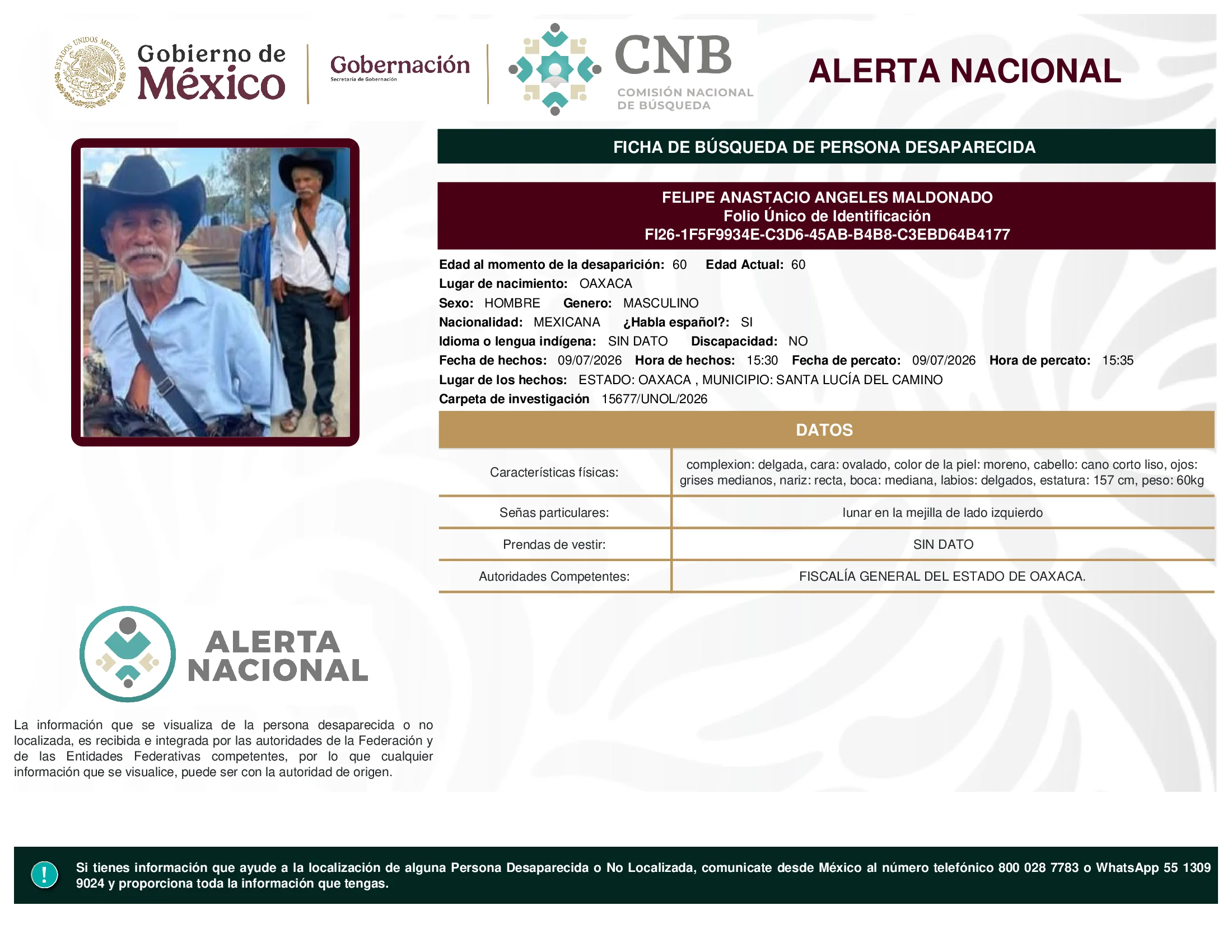 Felipe Anastacio Angeles Maldonado