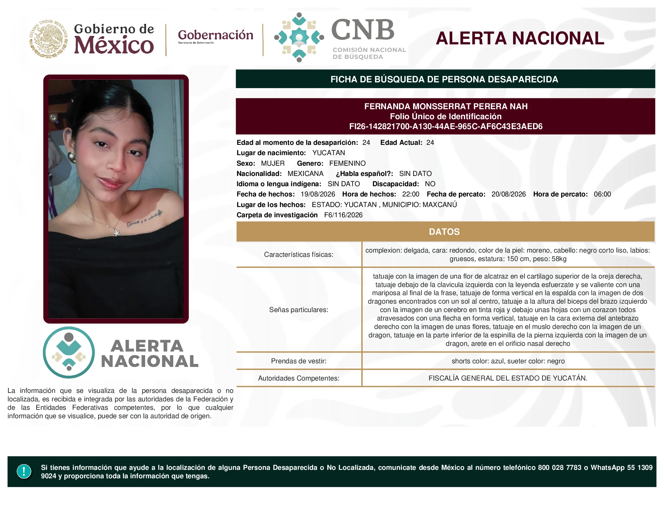 Fernanda Monsserrat Perera Nah