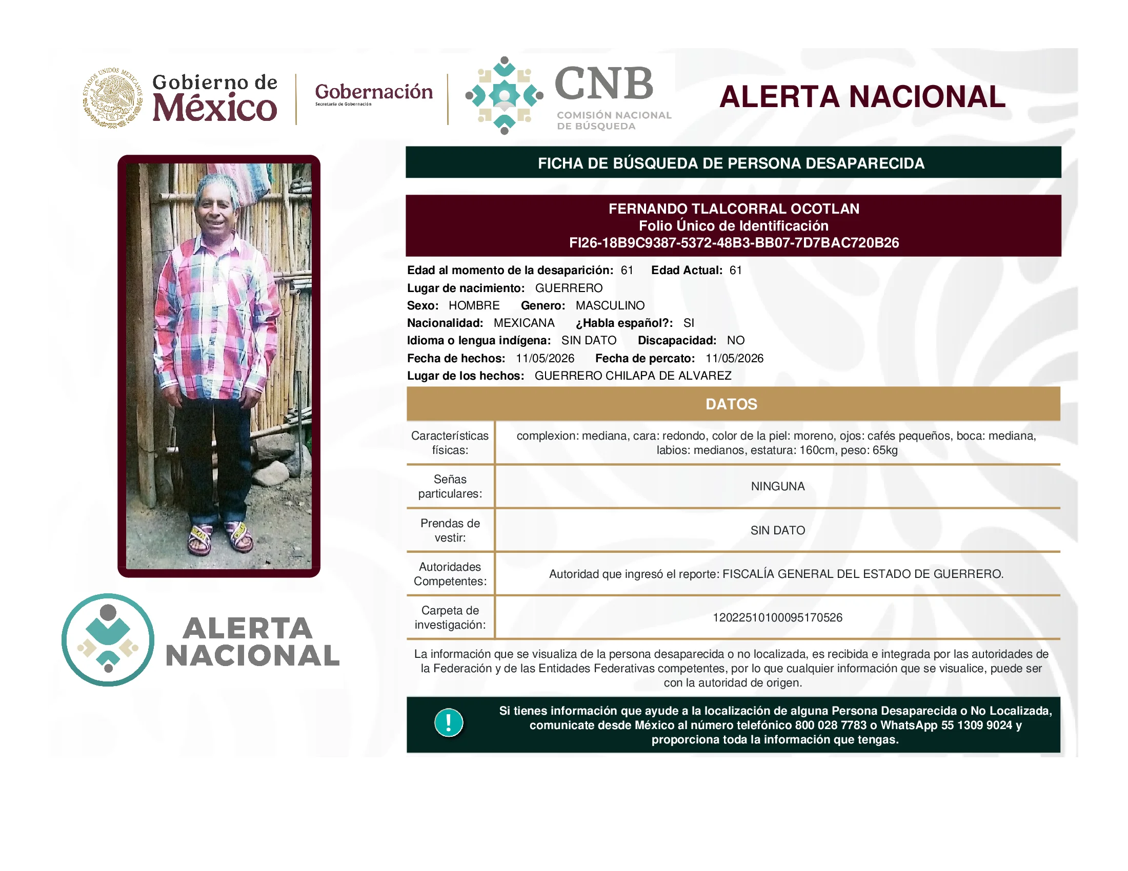 Fernando Tlalcorral Ocotlan