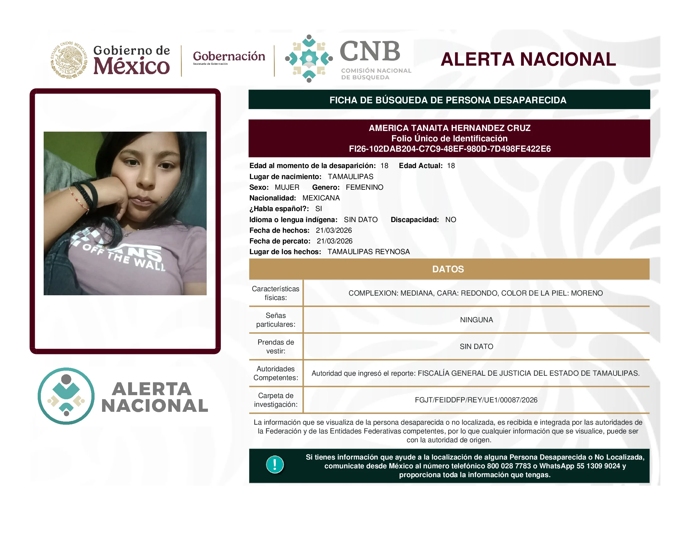 Fichadesaparicion