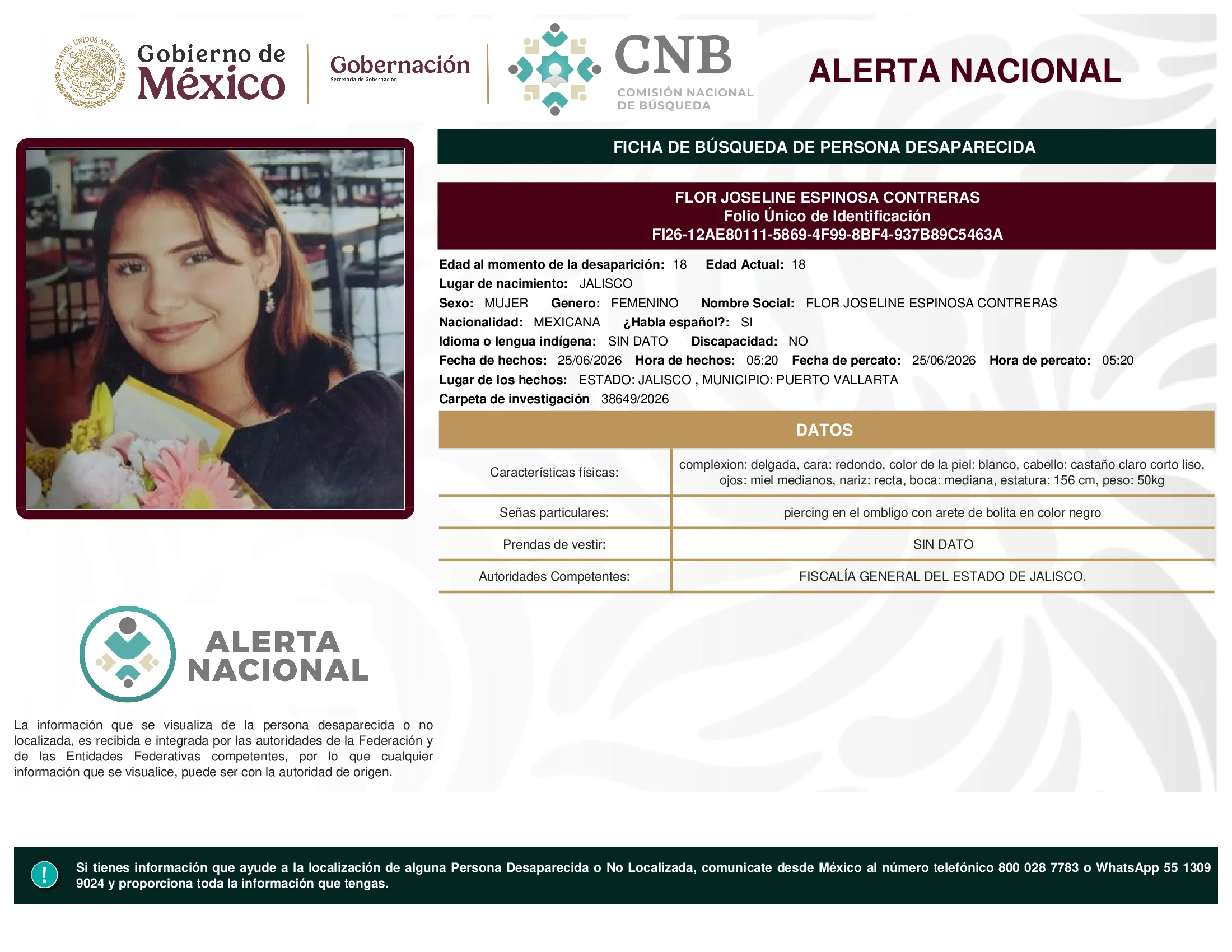 Flor Joseline Espinosa Contreras