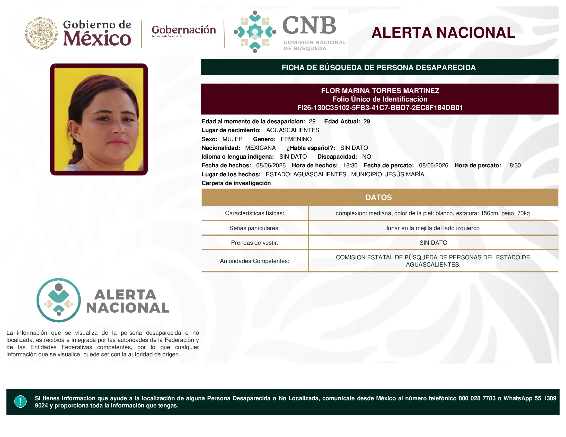 Flor Marina Torres Martinez