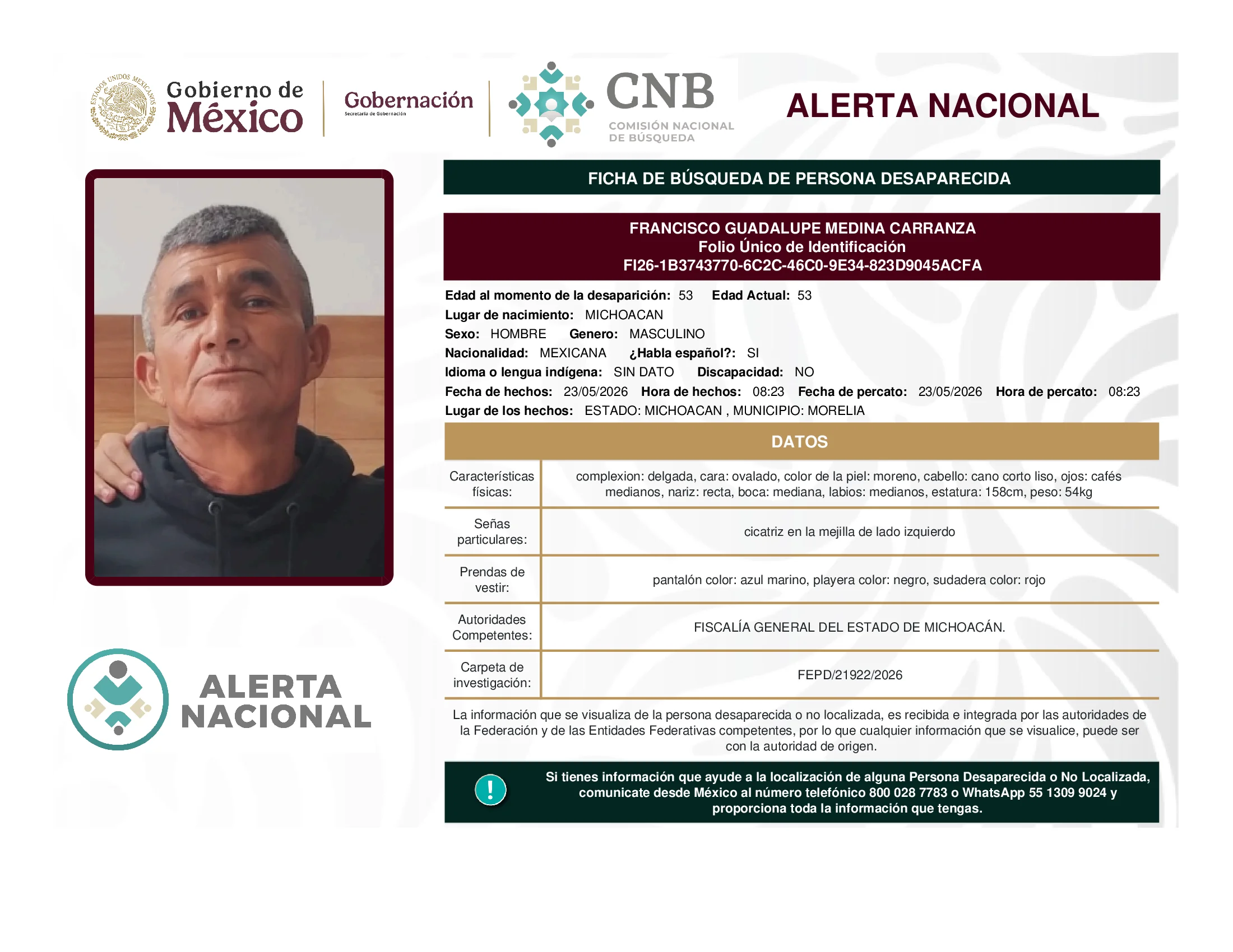 Francisco Guadalupe Medina Carranza