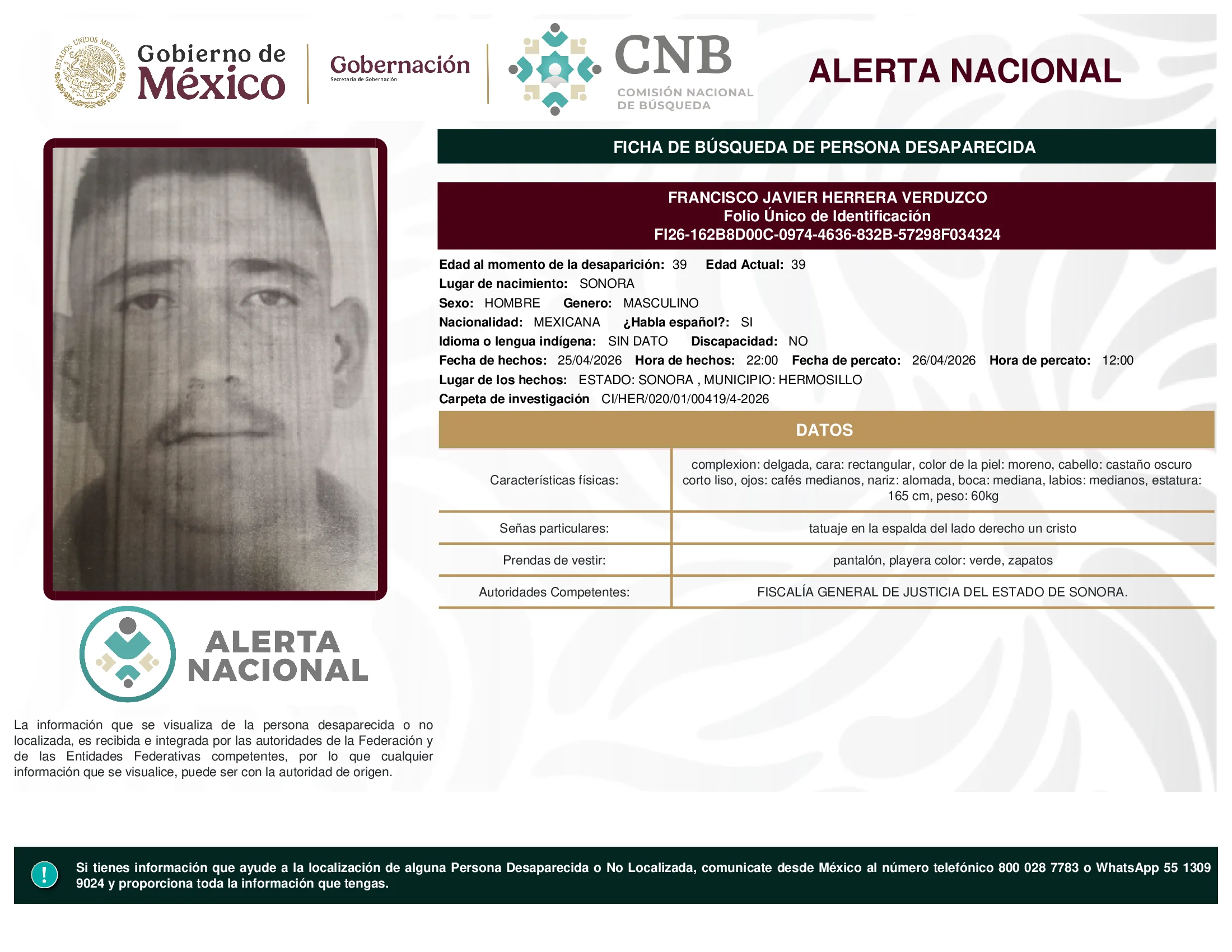 Francisco Javier Herrera Verduzco