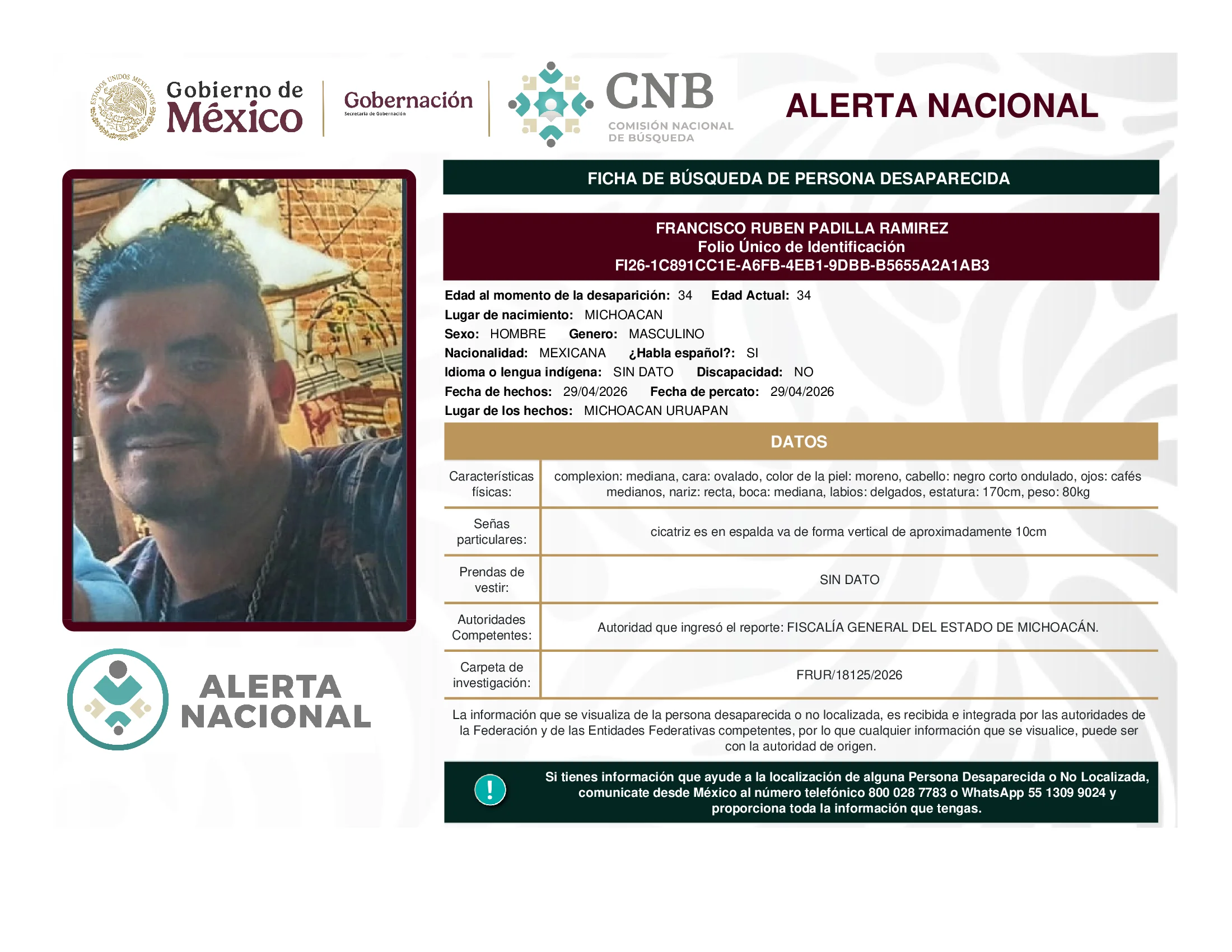 Francisco Ruben Padilla Ramirez