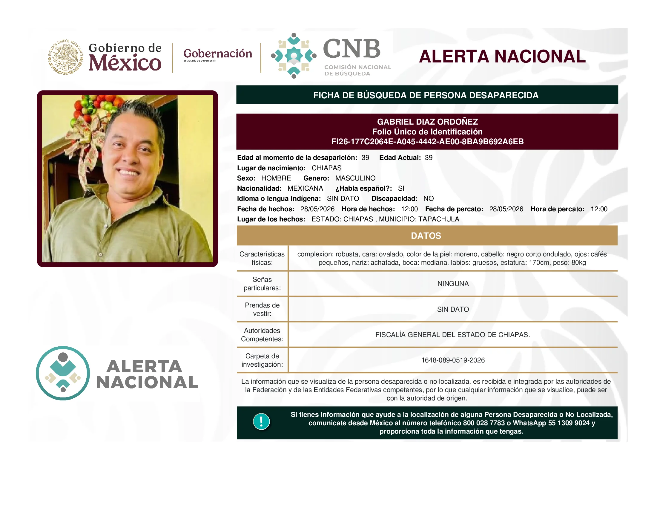 Gabriel Diaz Ordoñez