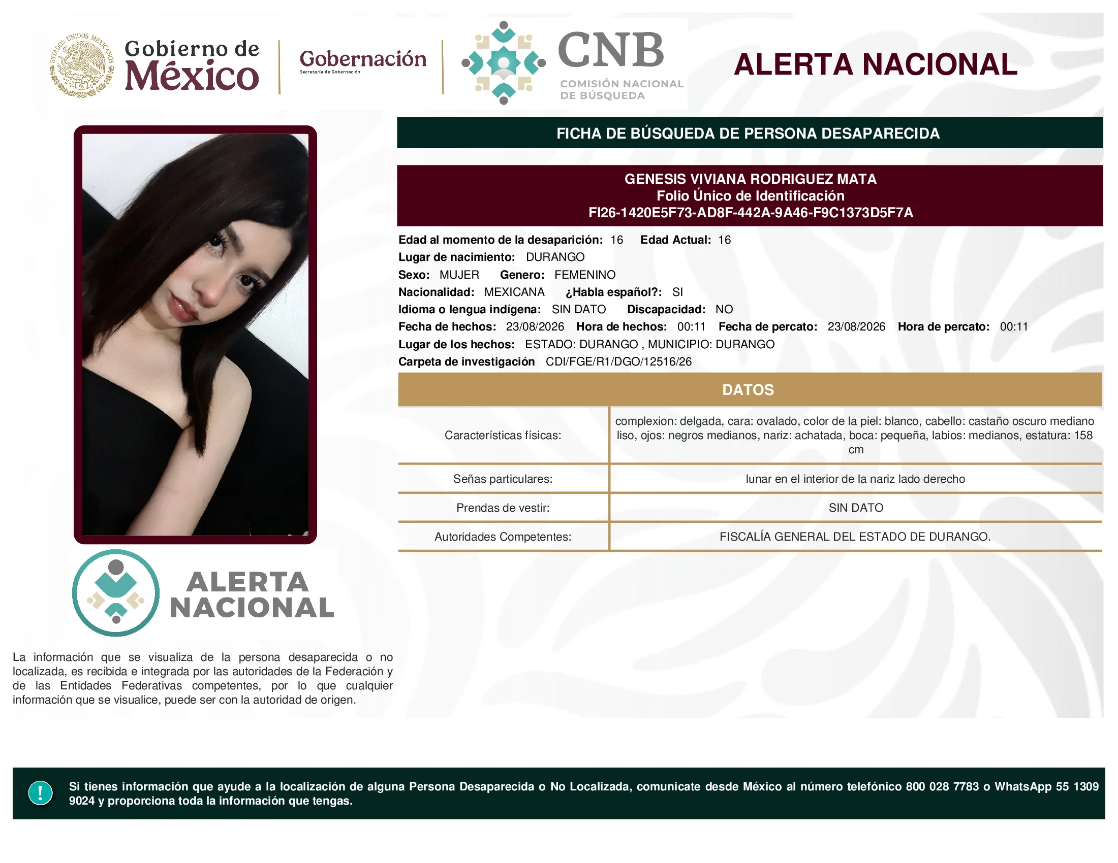 Genesis Viviana Rodriguez Mata