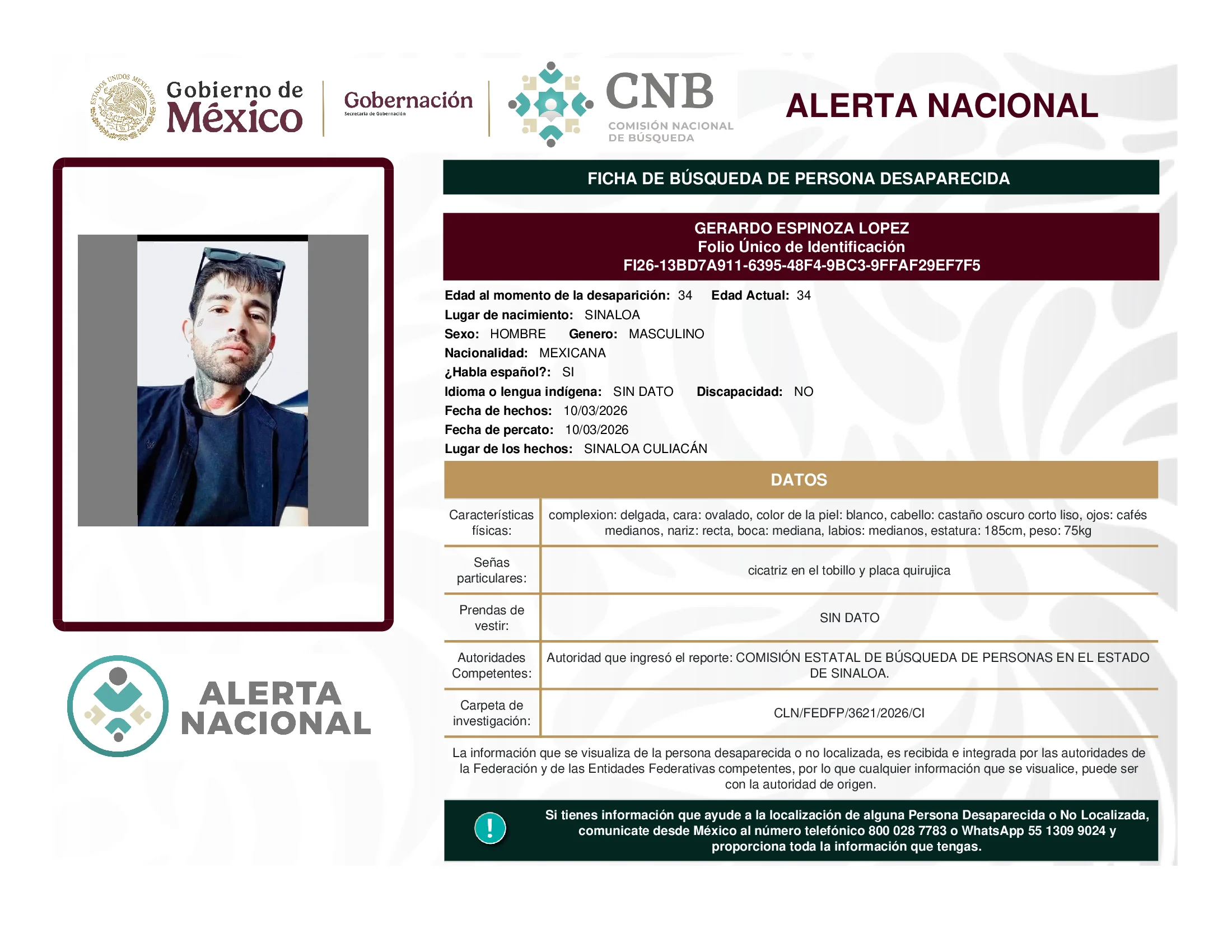 Gerardo Espinoza Lopez