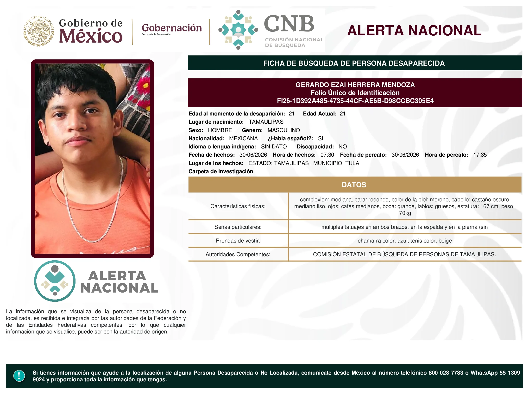 Gerardo Ezai Herrera Mendoza