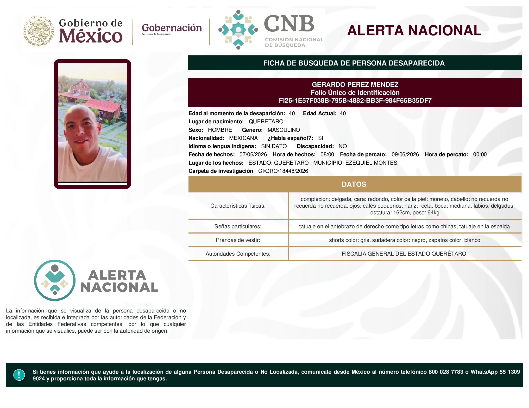 Gerardo Perez Mendez