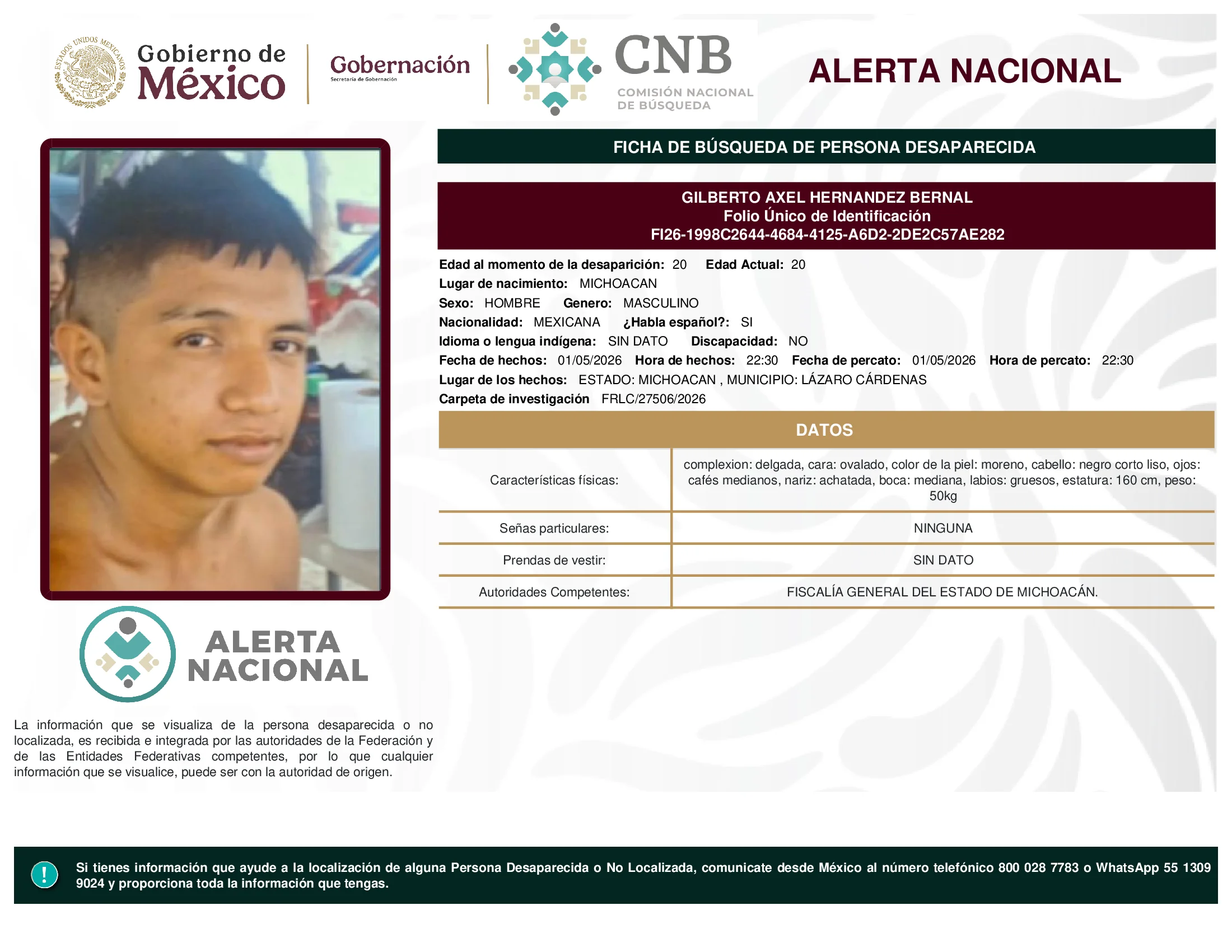 Gilberto Axel Hernandez Bernal
