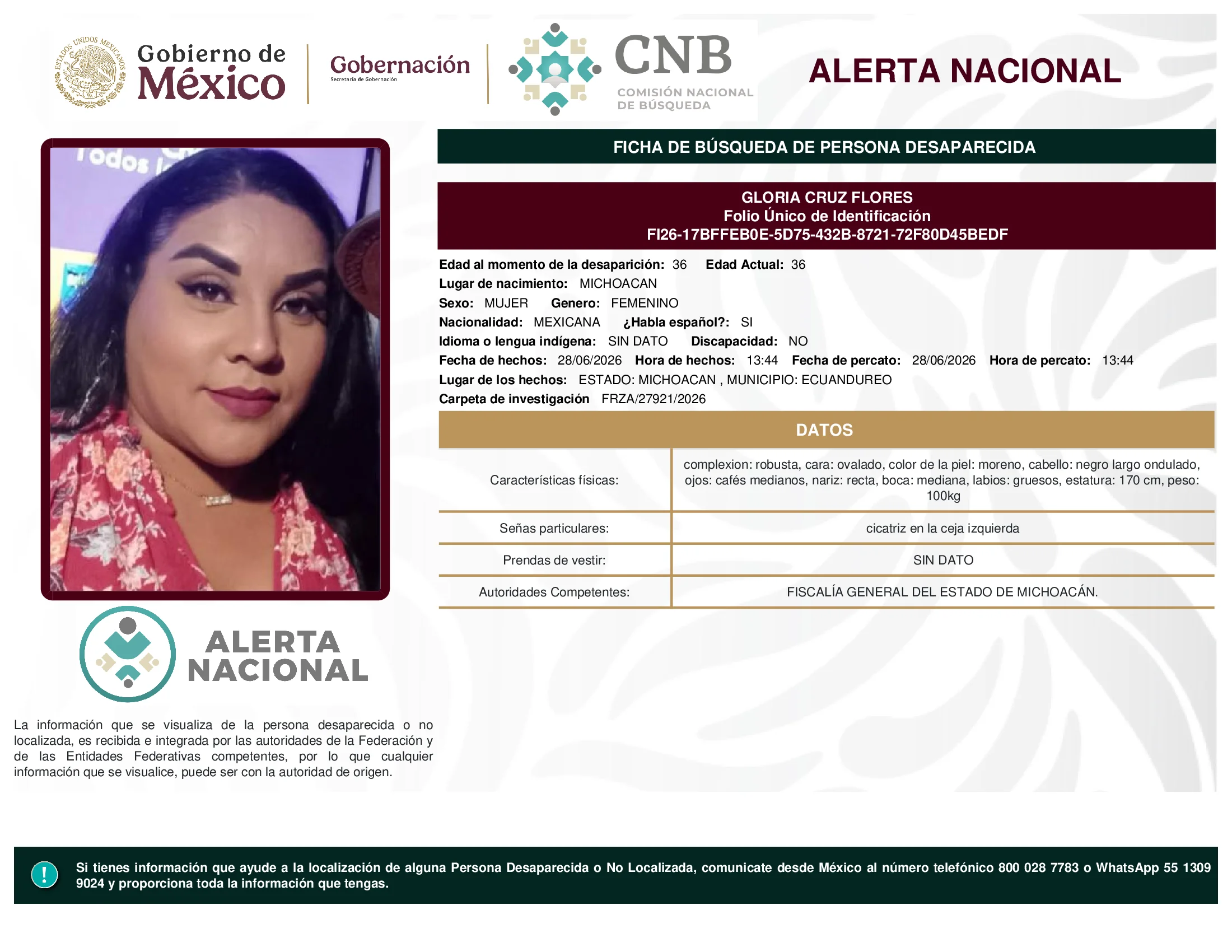 Gloria Cruz Flores