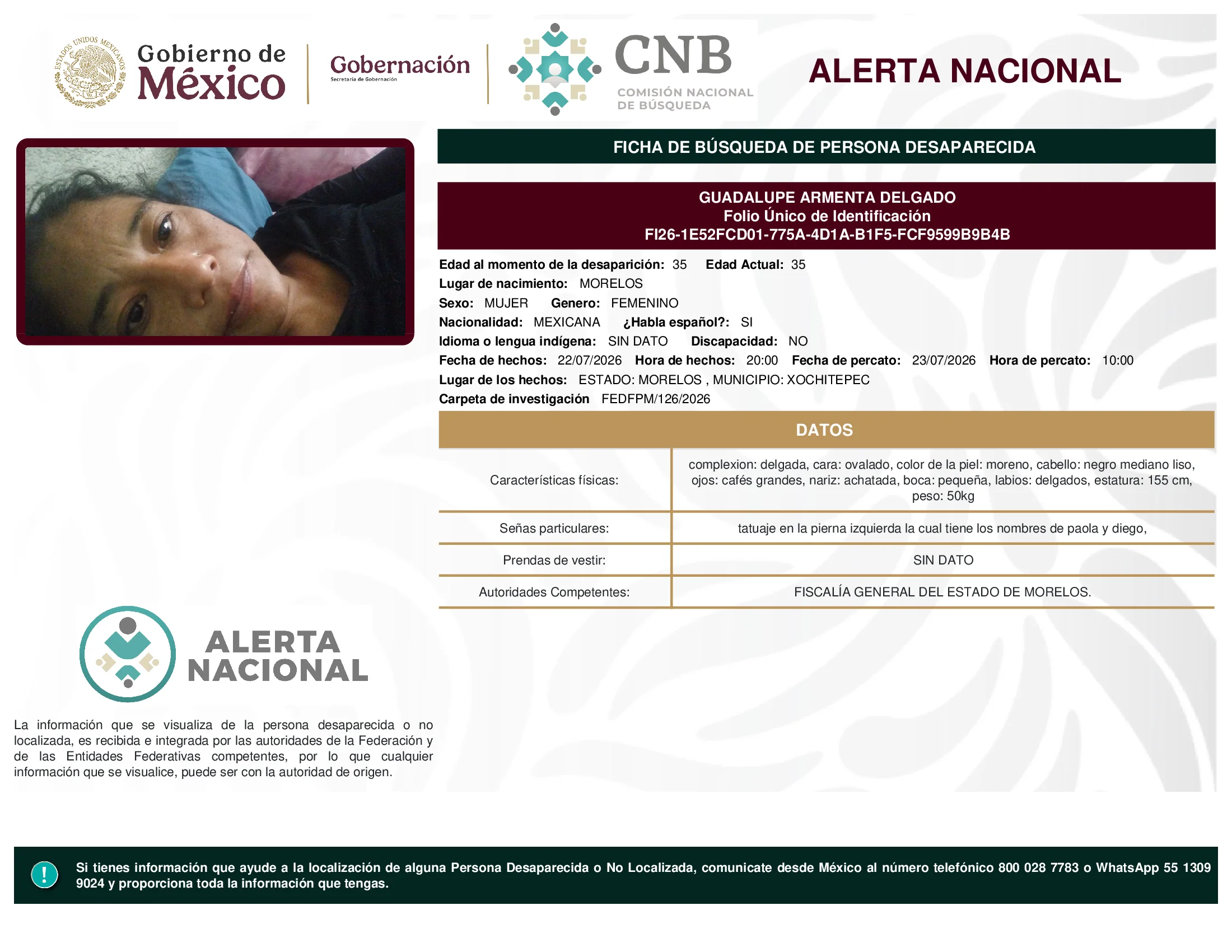 Guadalupe Armenta Delgado
