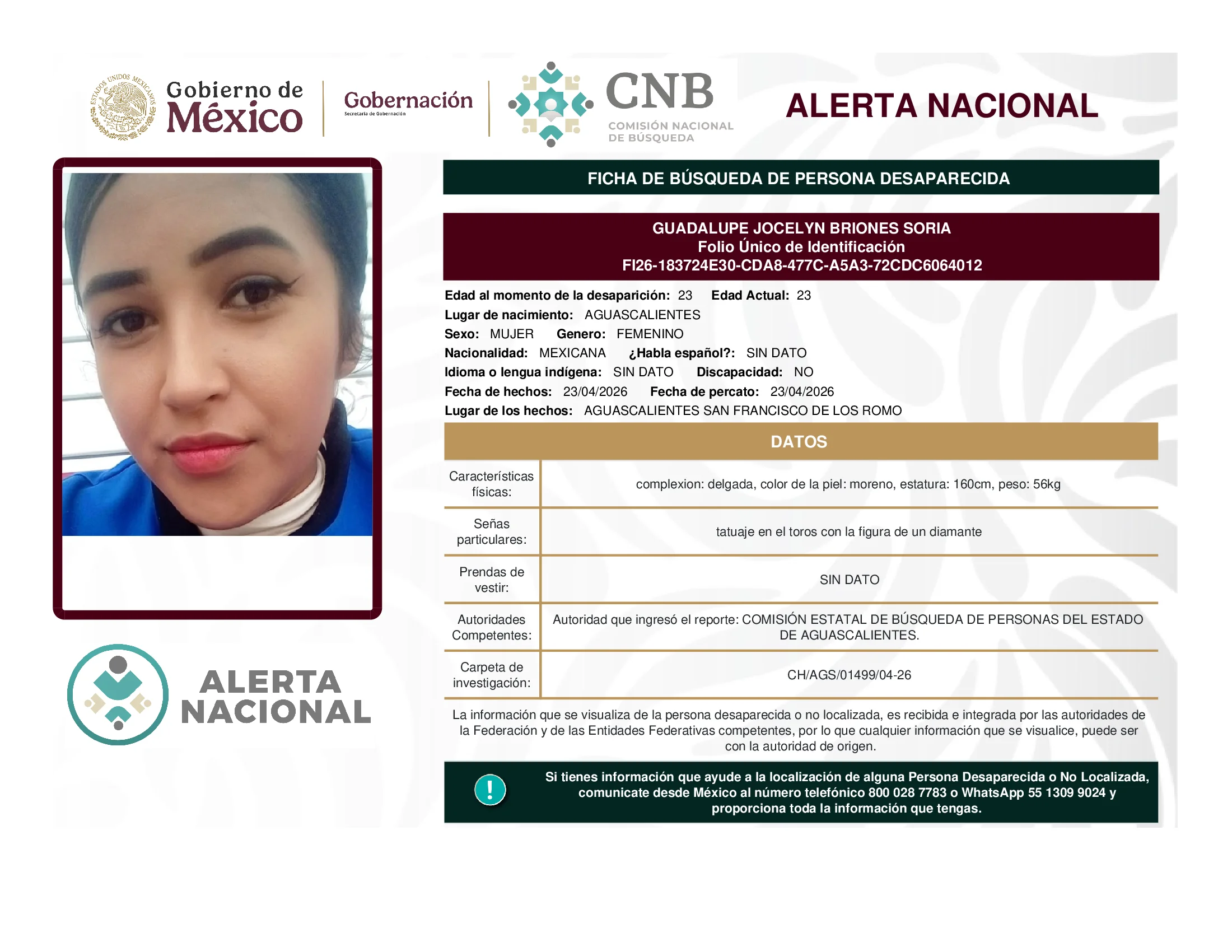 Guadalupe Jocelyn Briones Soria