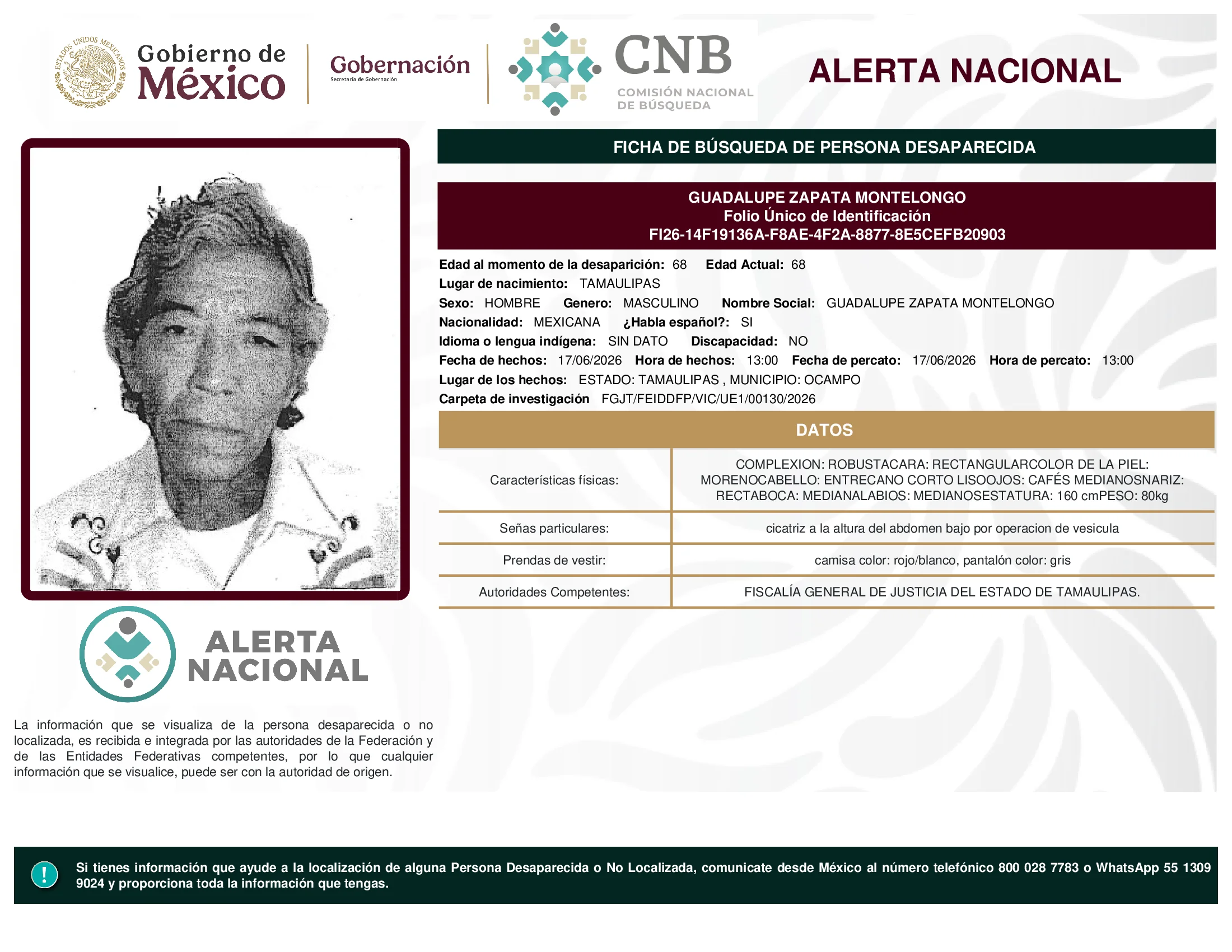 Guadalupe Zapata Montelongo