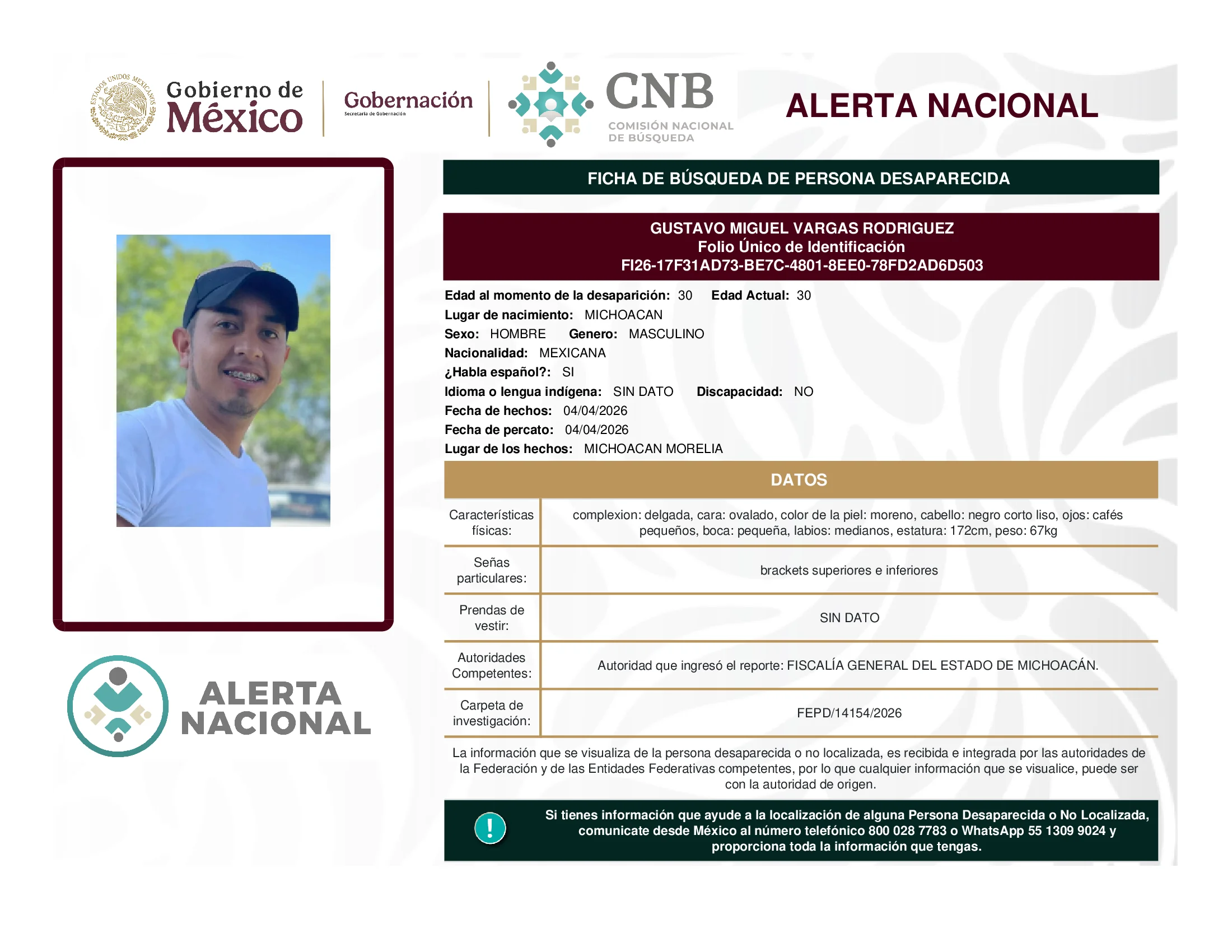 Gustavo Miguel Vargas Rodriguez