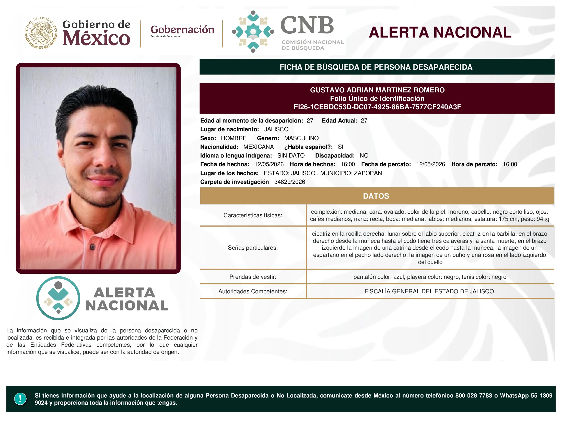 Gustavo Adrian Martinez Romero
