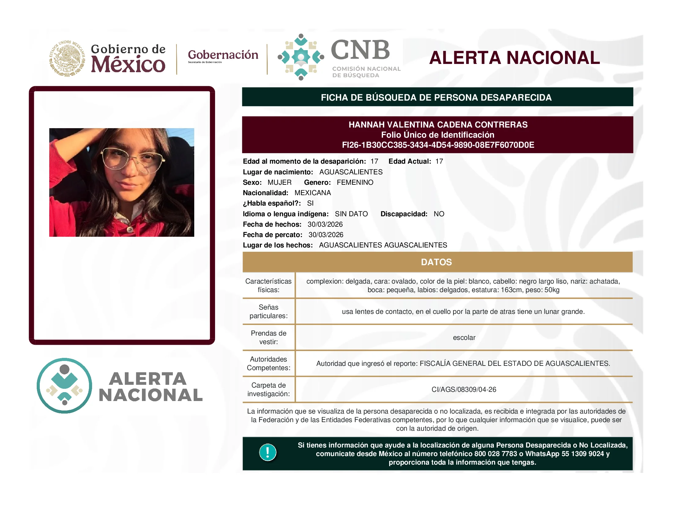 Hannah Valentina Cadena Contreras