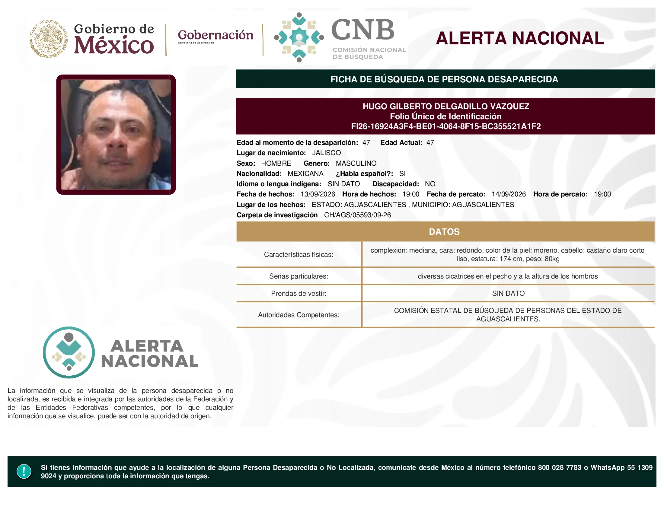 Hugo Gilberto Delgadillo Vazquez