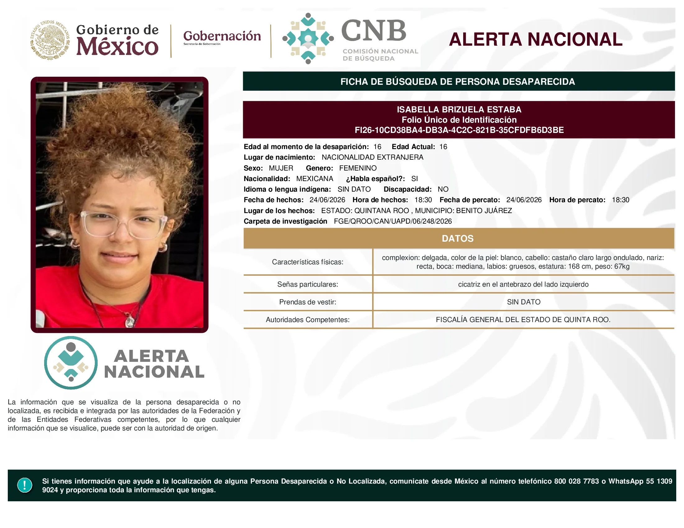 Isabella Brizuela Estaba