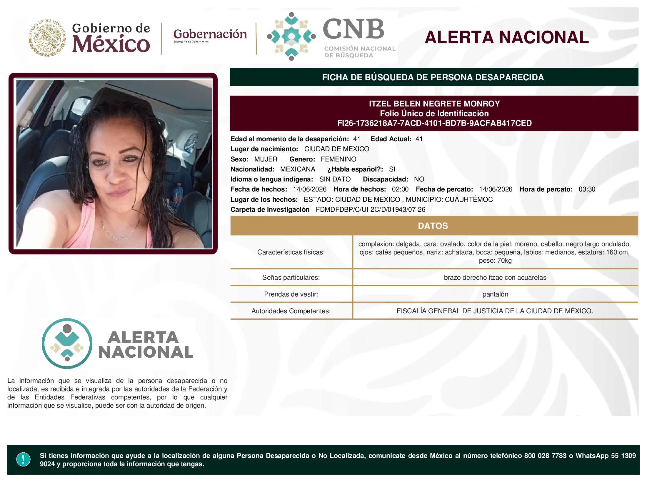 Itzel Belen Negrete Monroy