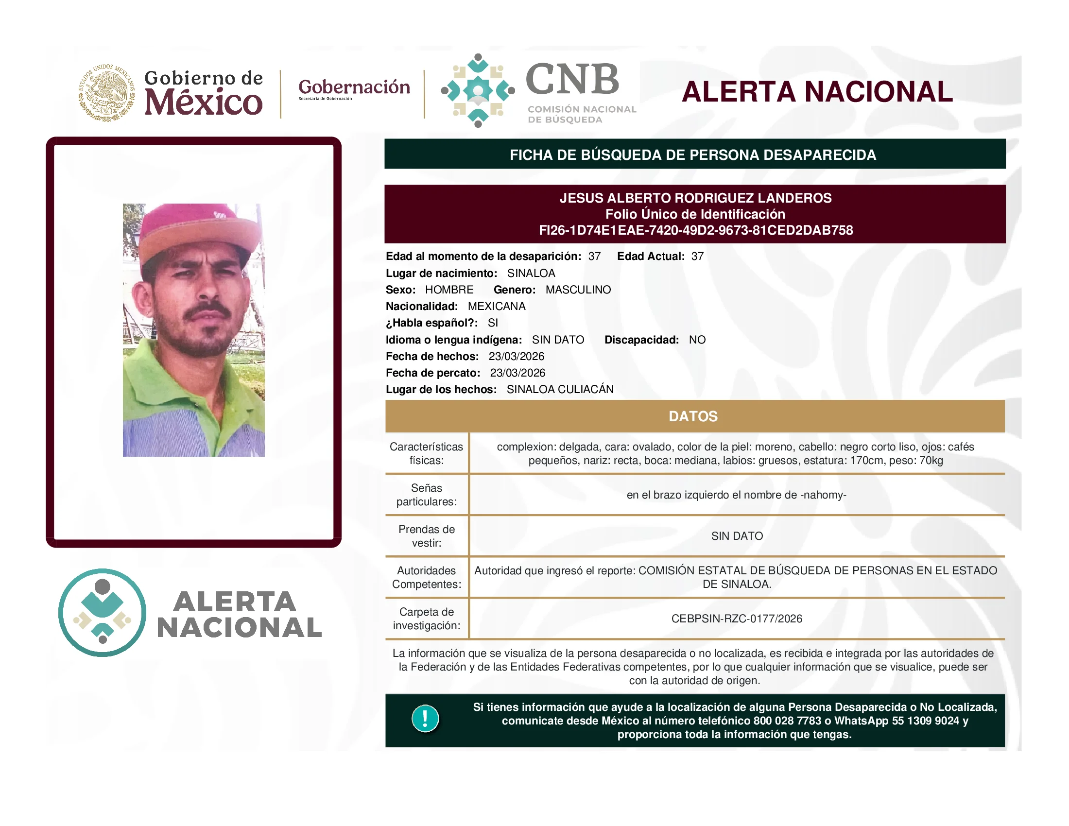 Jesus Alberto Rodriguez Landeros