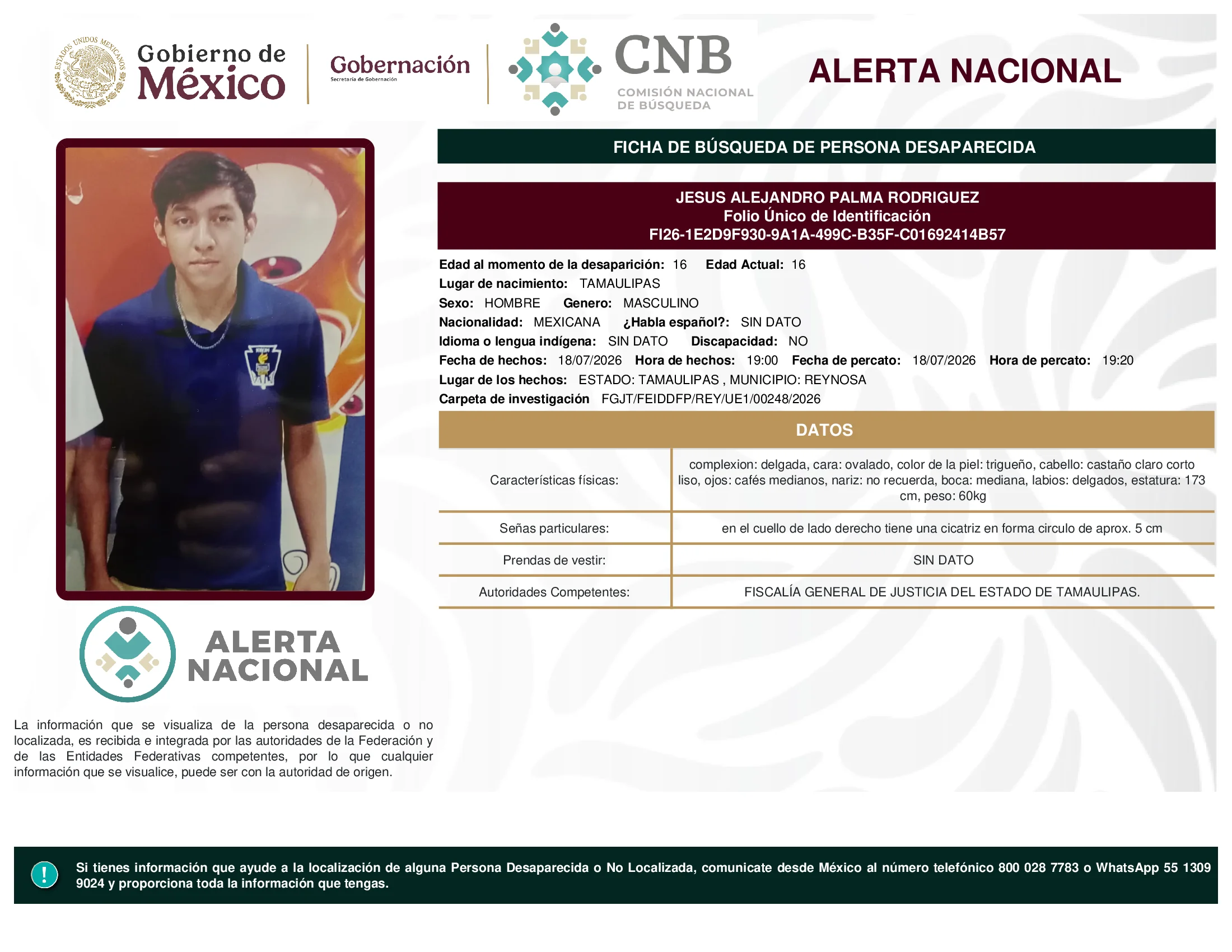 Jesus Alejandro Palma Rodriguez