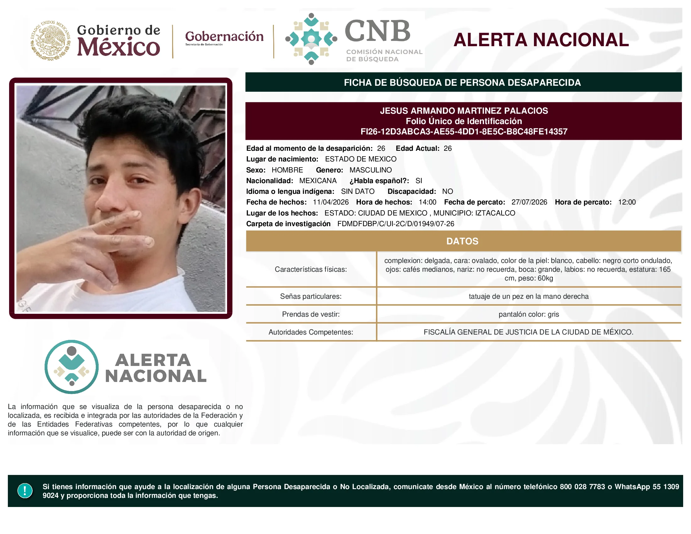 Jesus Armando Martinez Palacios