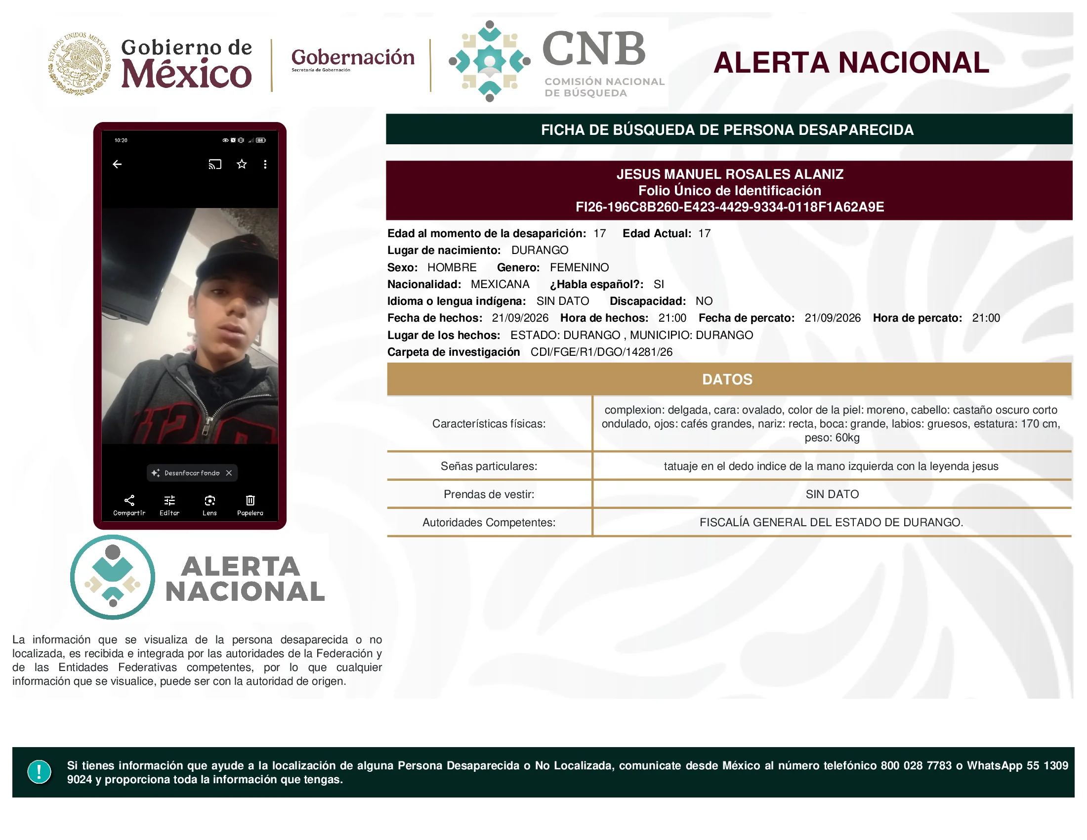 Jesus Manuel Rosales Alaniz
