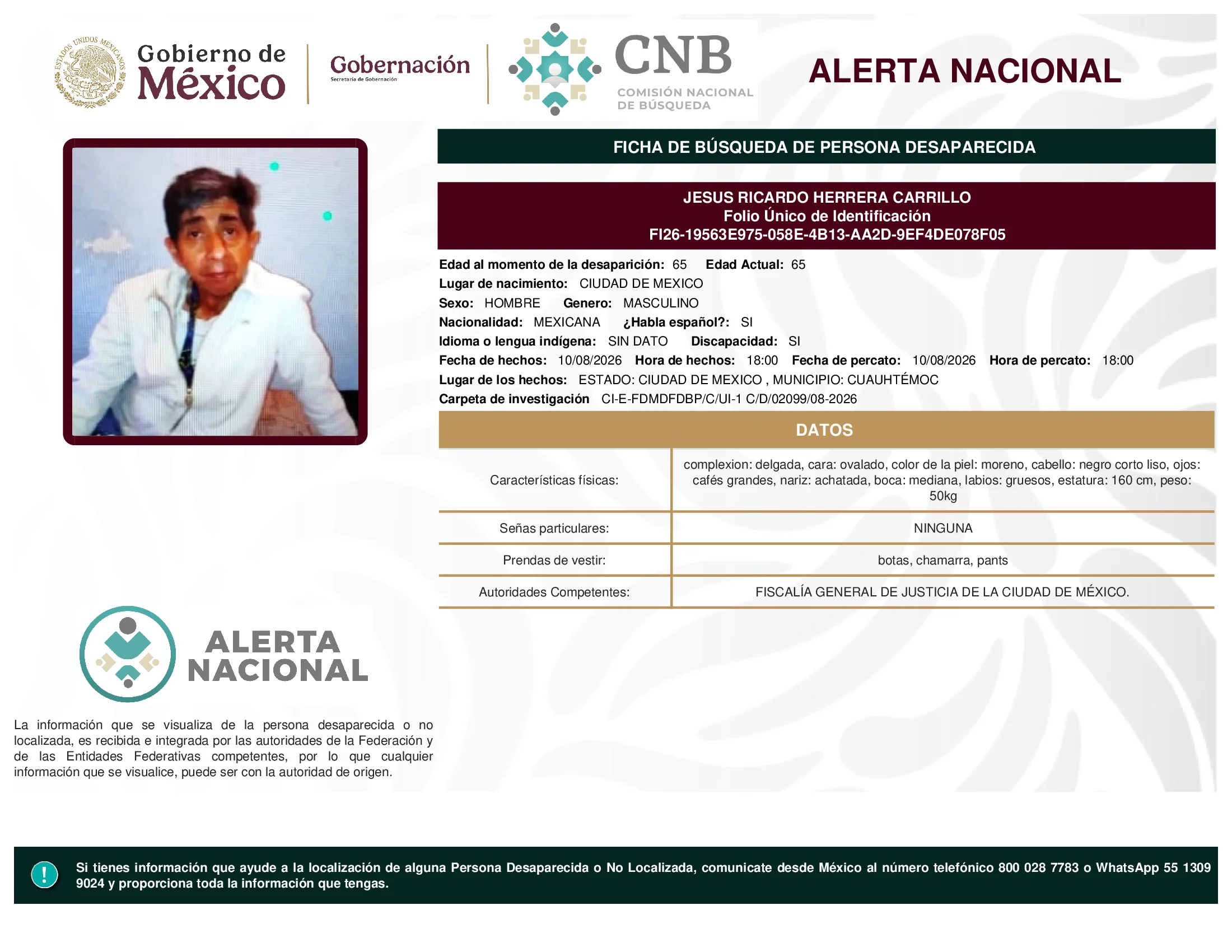 Jesus Ricardo Herrera Carrillo