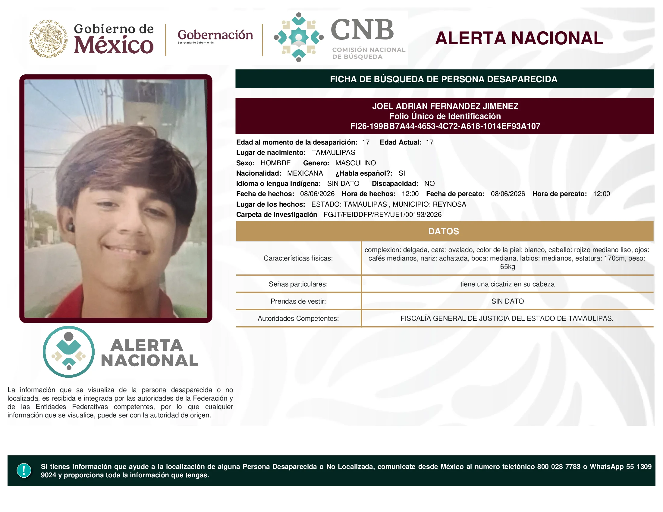 Joel Adrian Fernandez Jimenez