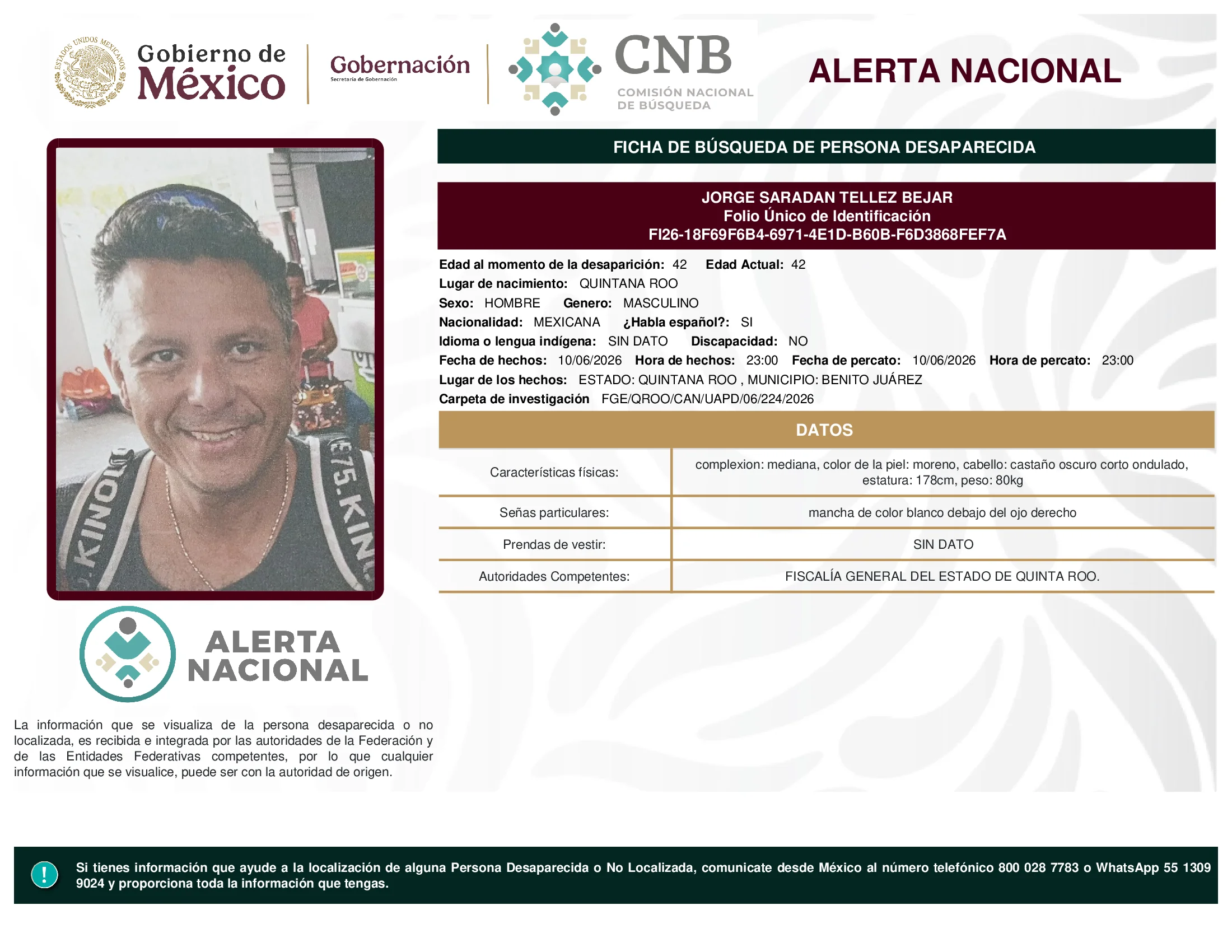 Jorge Saradan Tellez Bejar