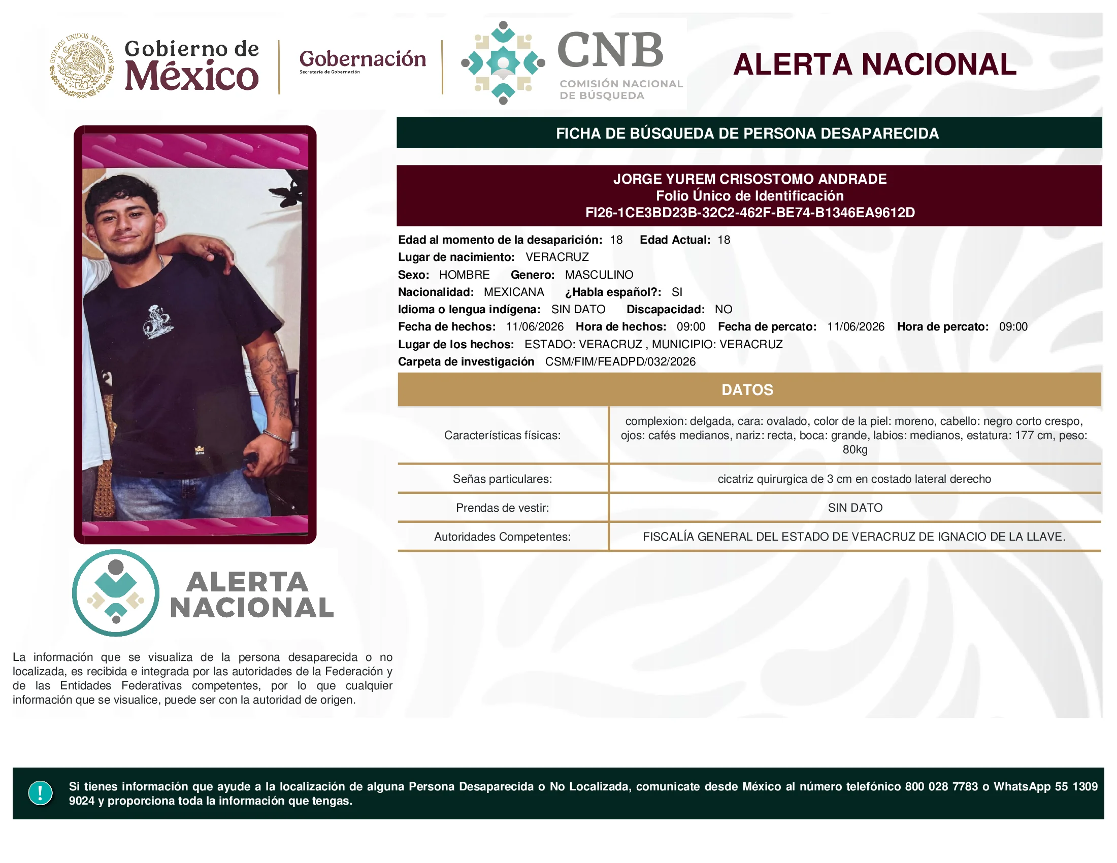 Jorge Yurem Crisostomo Andrade