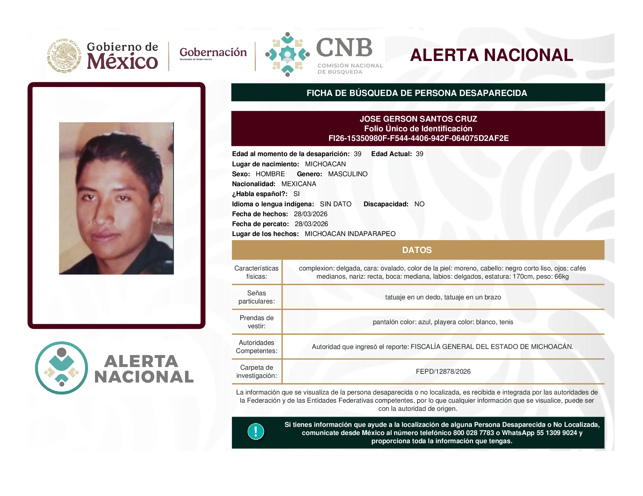 Jose Gerson Santos Cruz