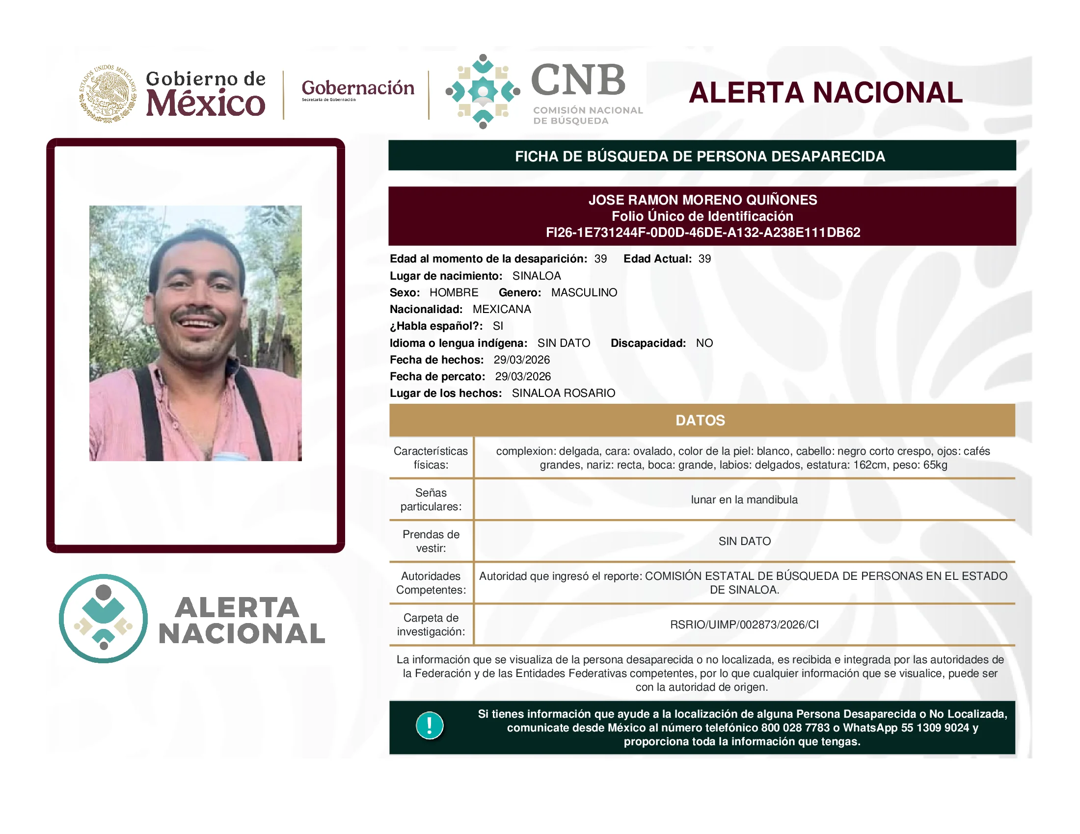 Jose Ramon Moreno Quiñones