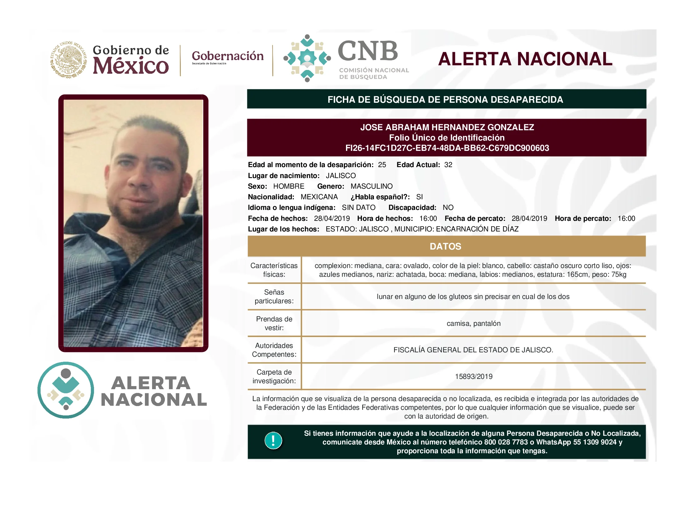 Jose Abraham Hernandez Gonzalez