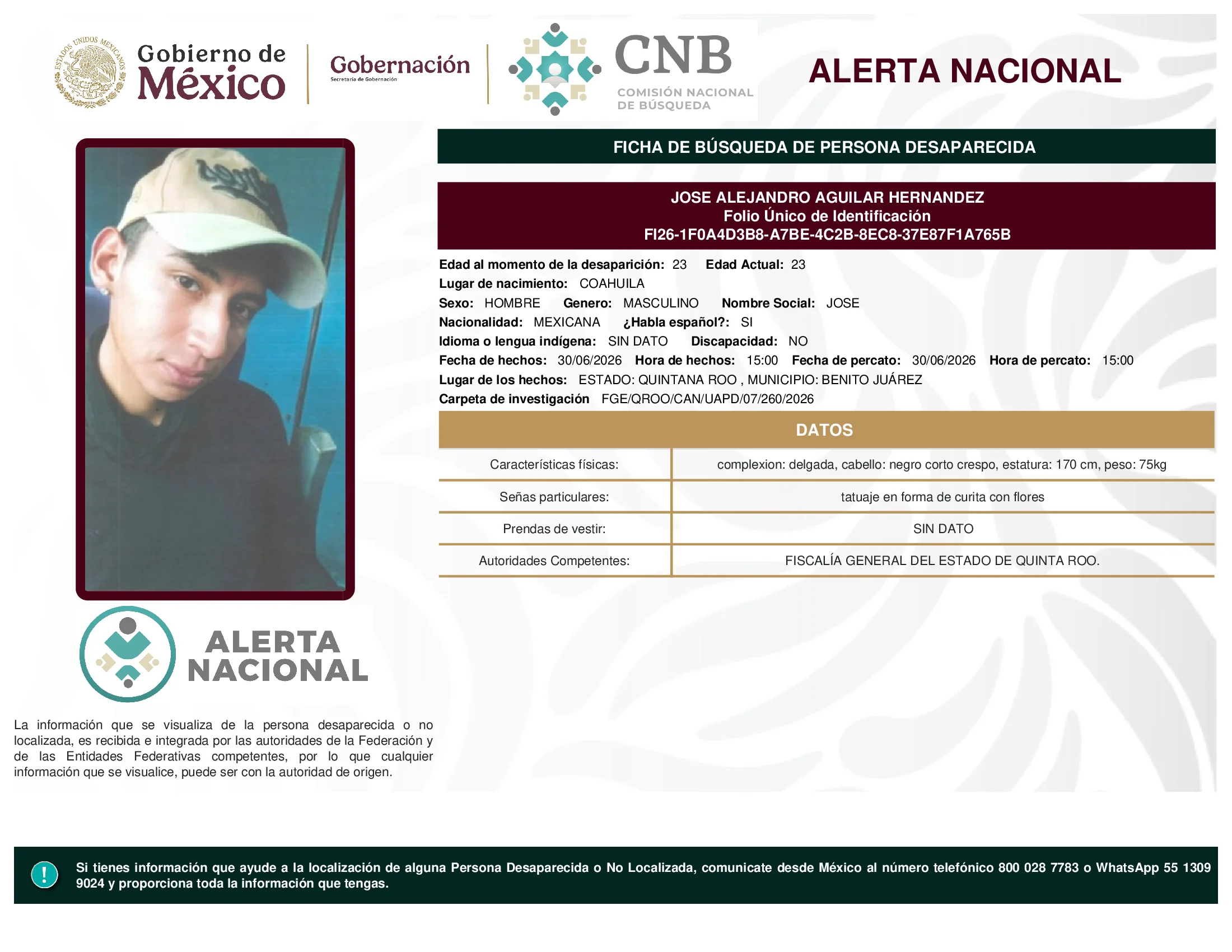 Jose Alejandro Aguilar Hernandez
