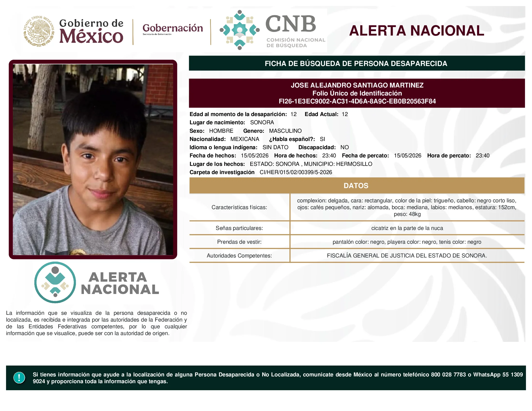 Jose Alejandro Santiago Martinez