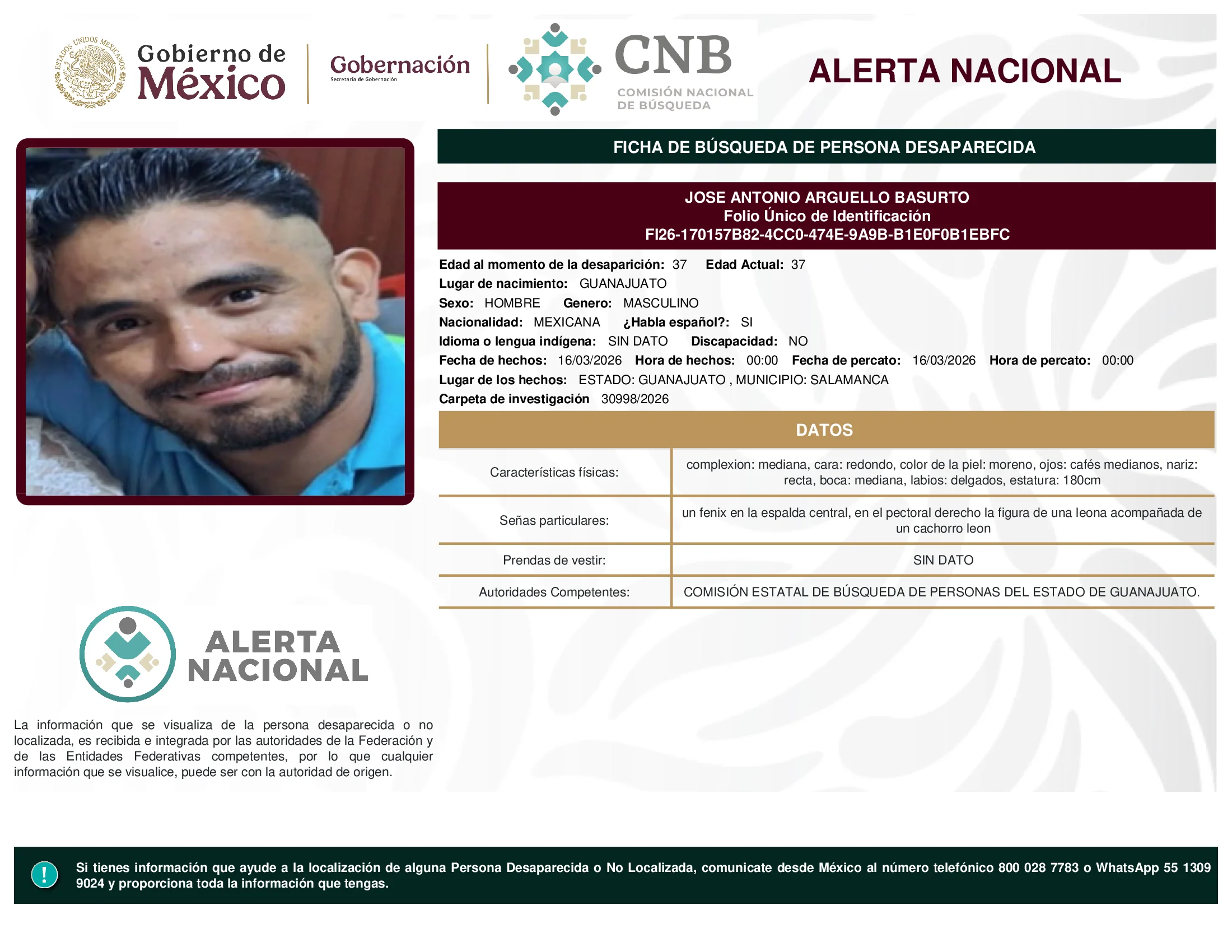 Jose Antonio Arguello Basurto